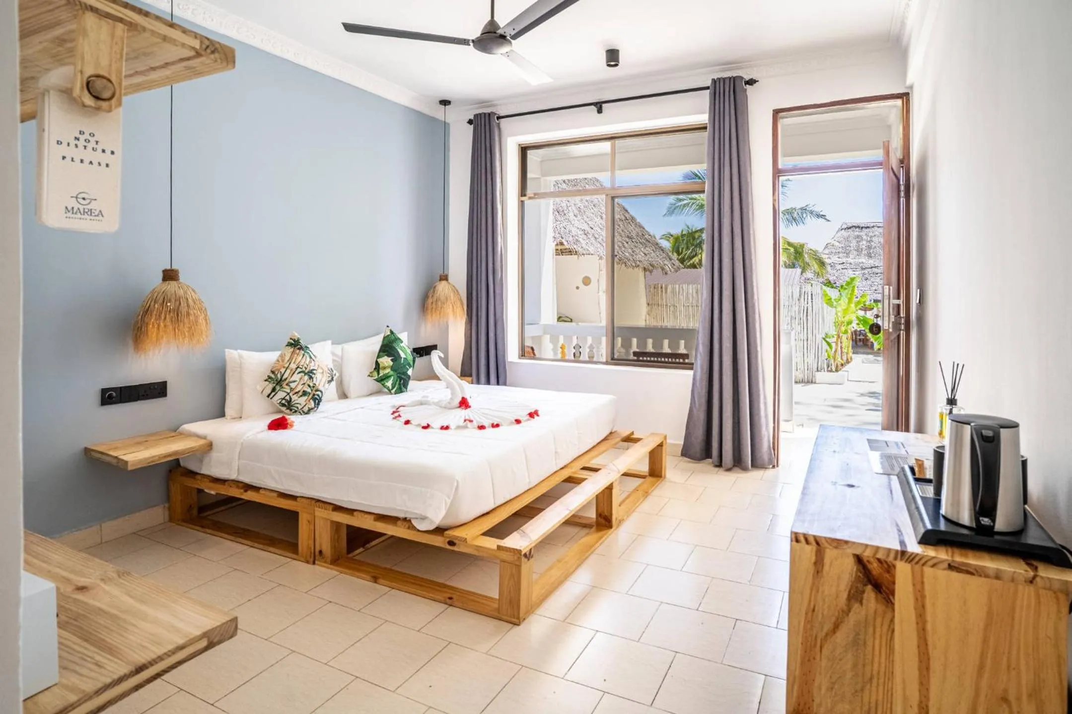 Bed in Marea Boutique Hotel