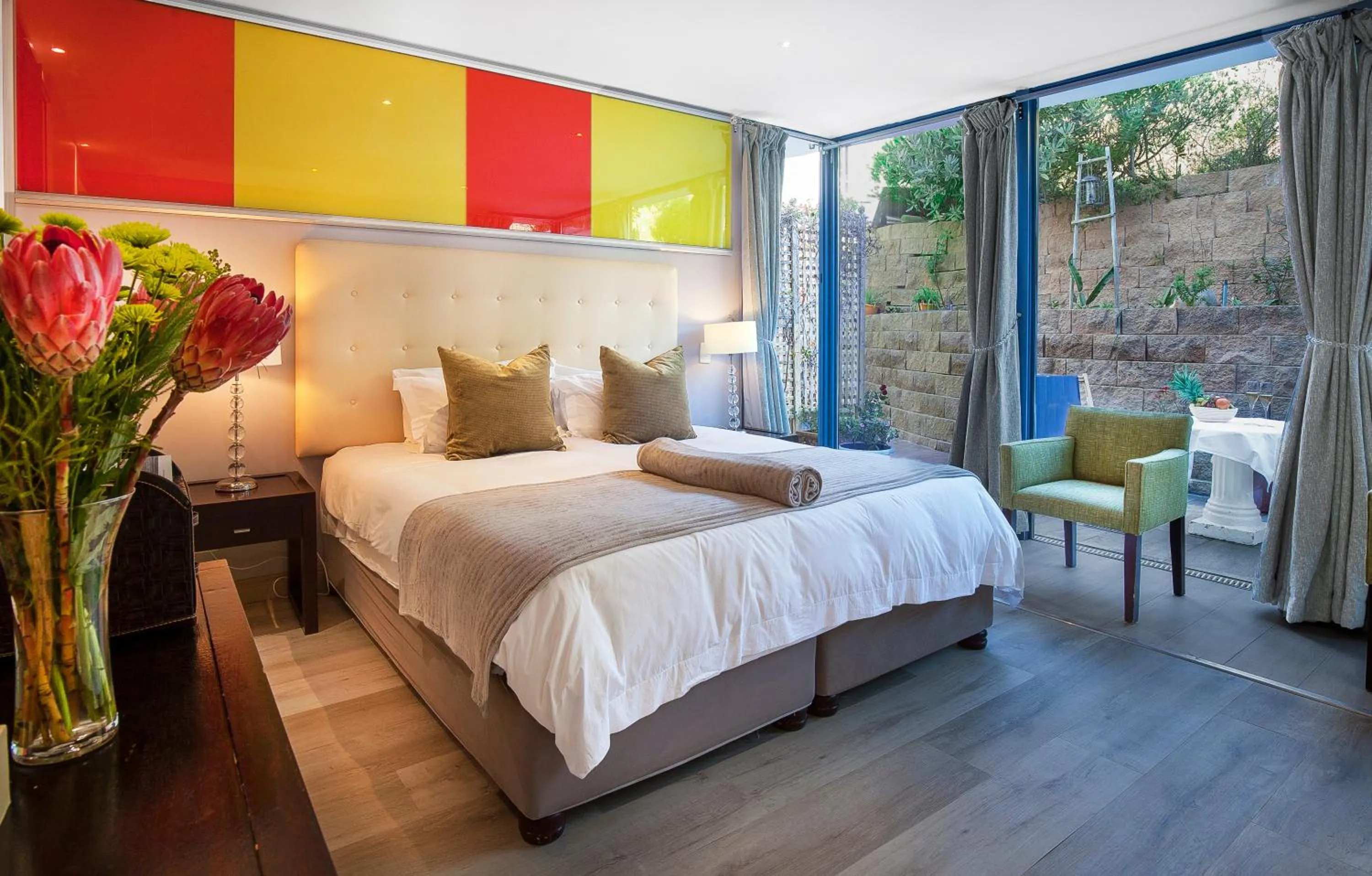 Bed in Magellans Hotel