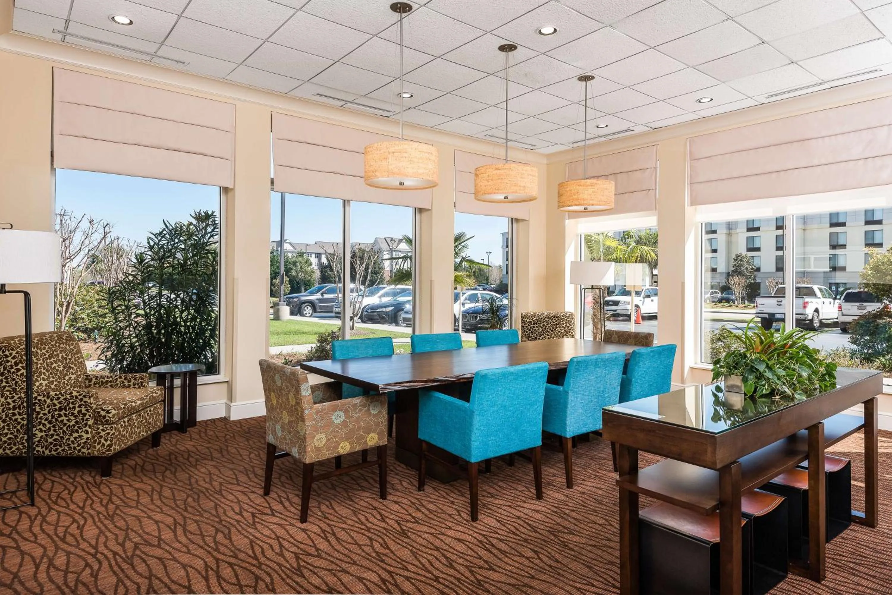 Lobby or reception in Hilton Garden Inn Florence