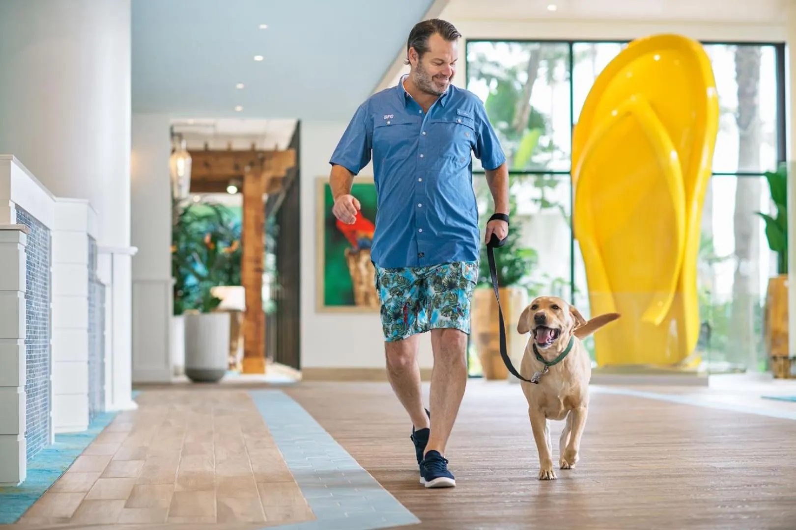 People in Margaritaville Beach Resort South Padre Island