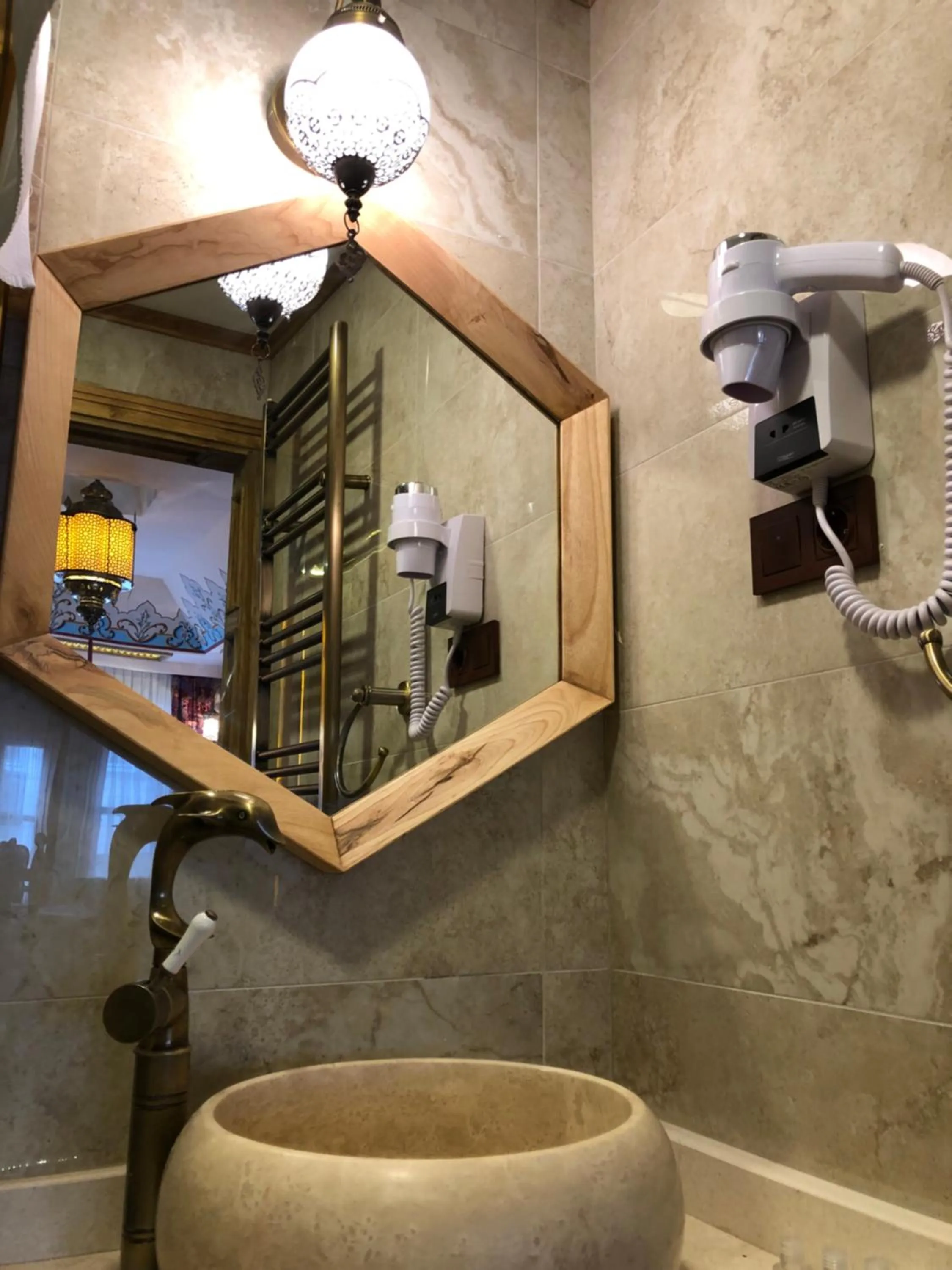 Bathroom in Enderun by Otantik Suites