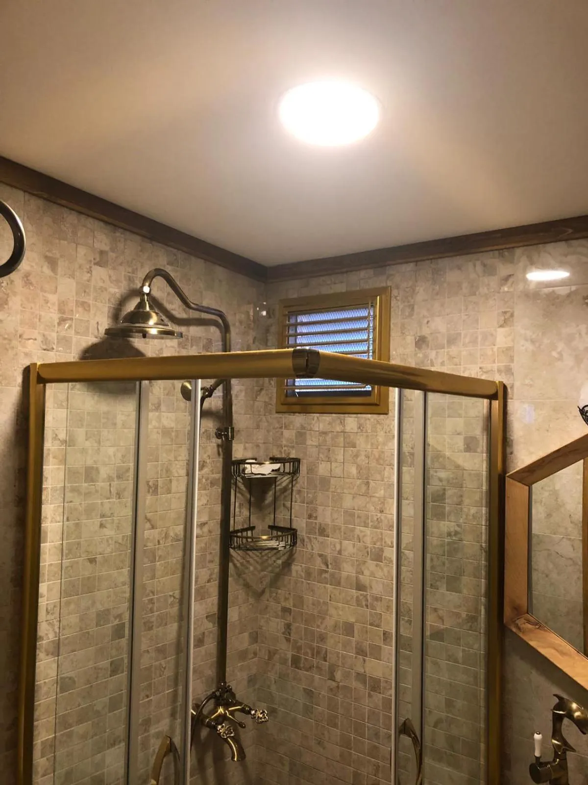 Shower in Enderun by Otantik Suites