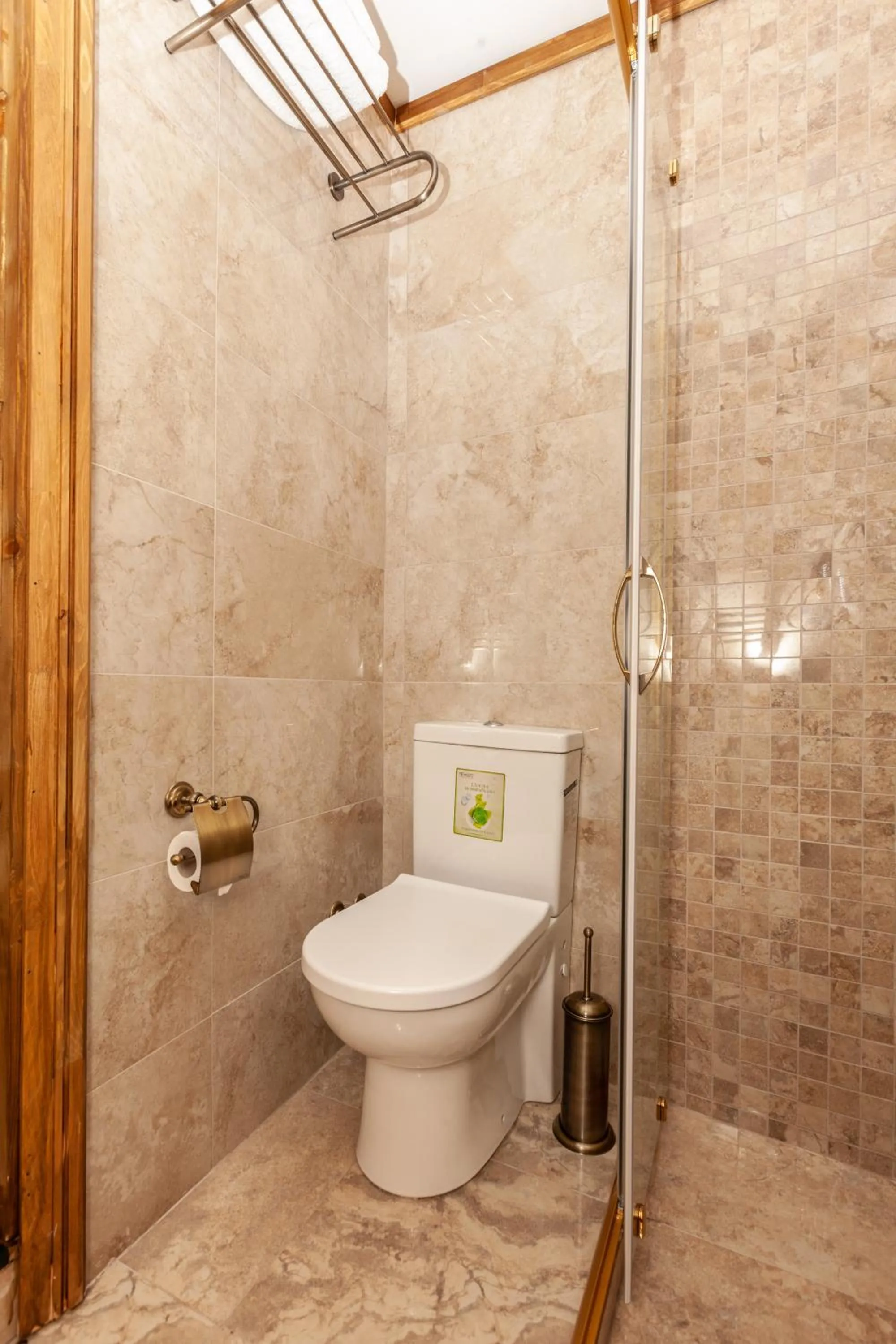 Toilet in Enderun by Otantik Suites