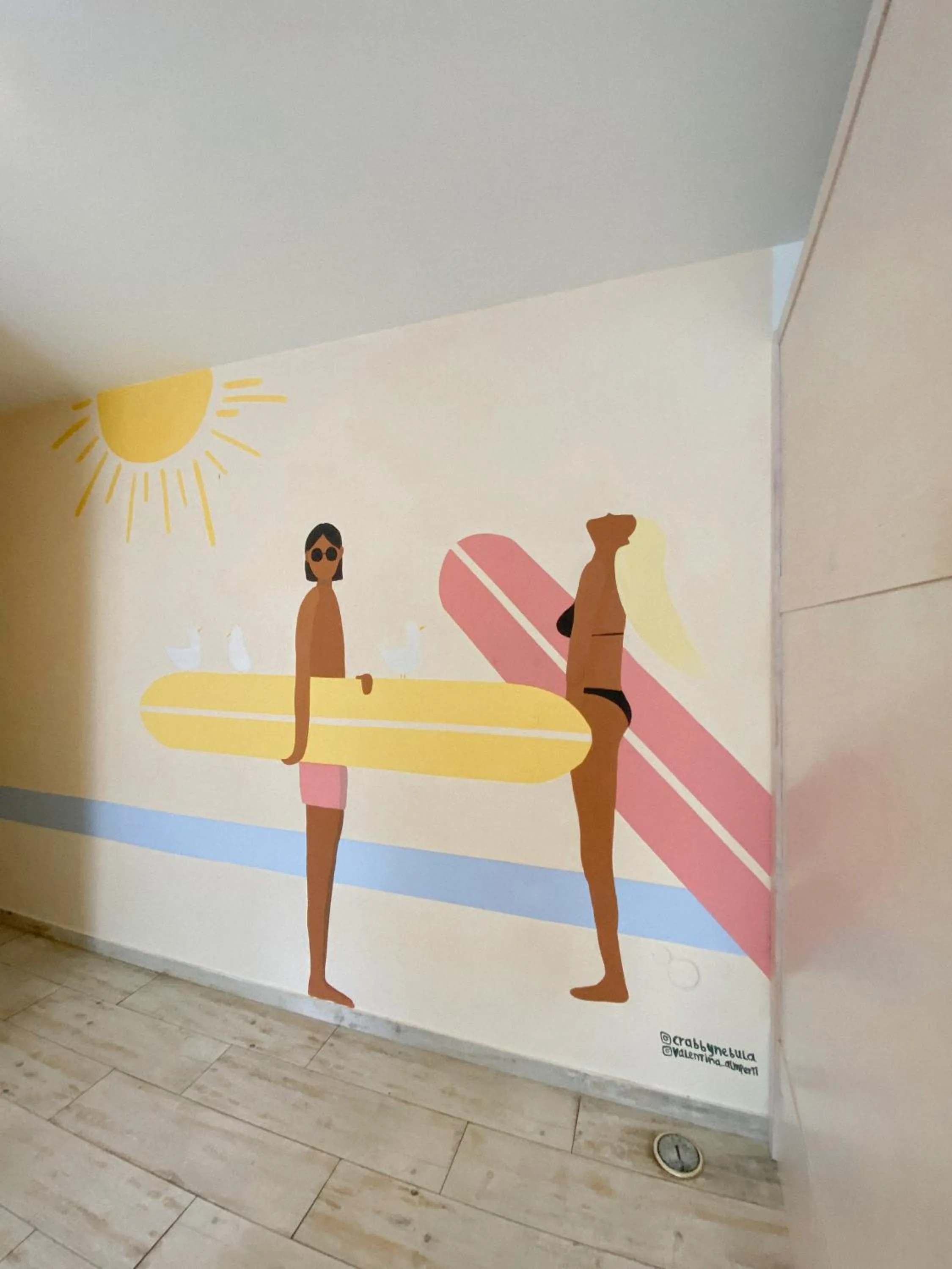 Decorative detail in WOT Peniche Social