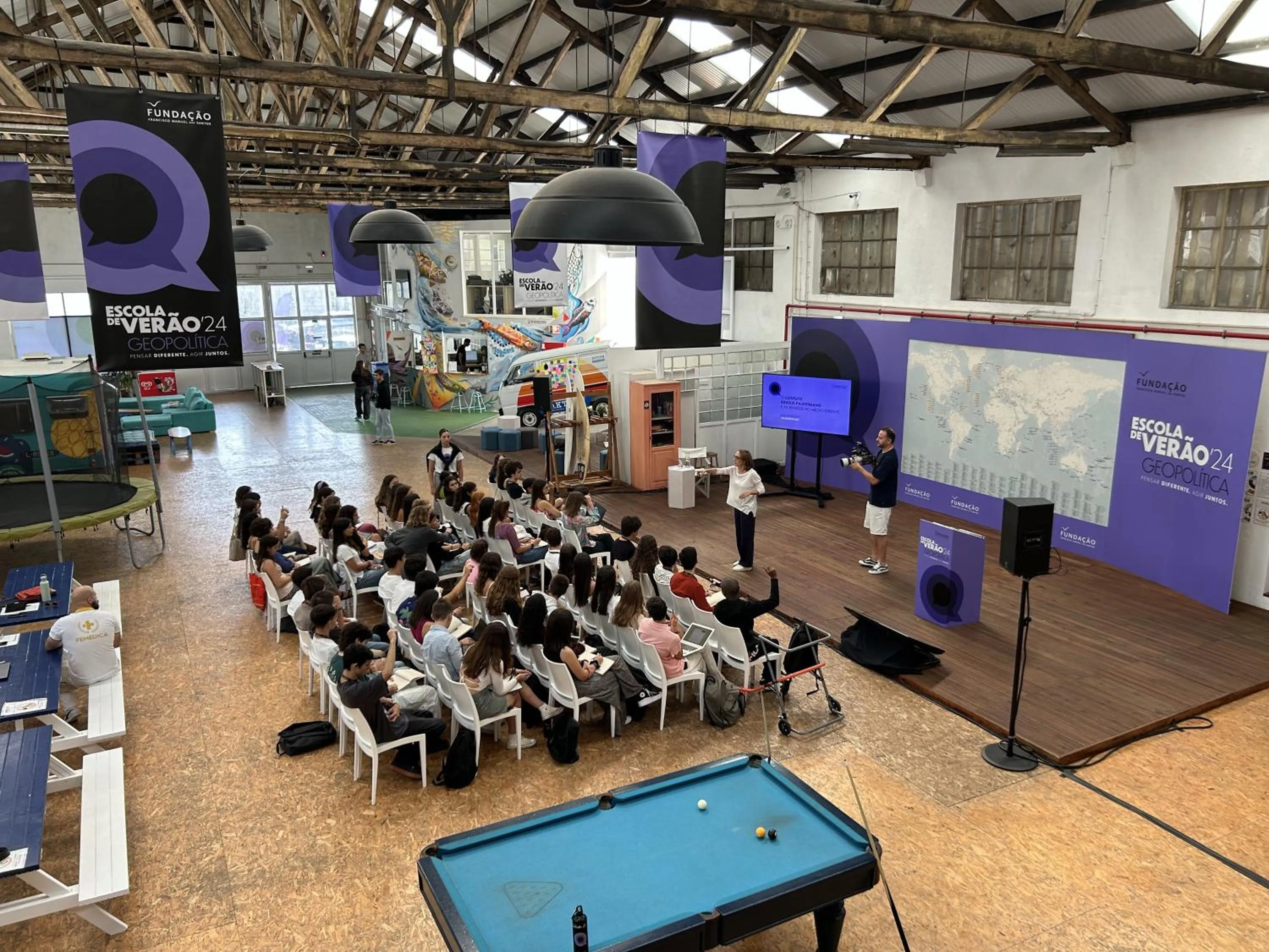 Living room in WOT Peniche Social