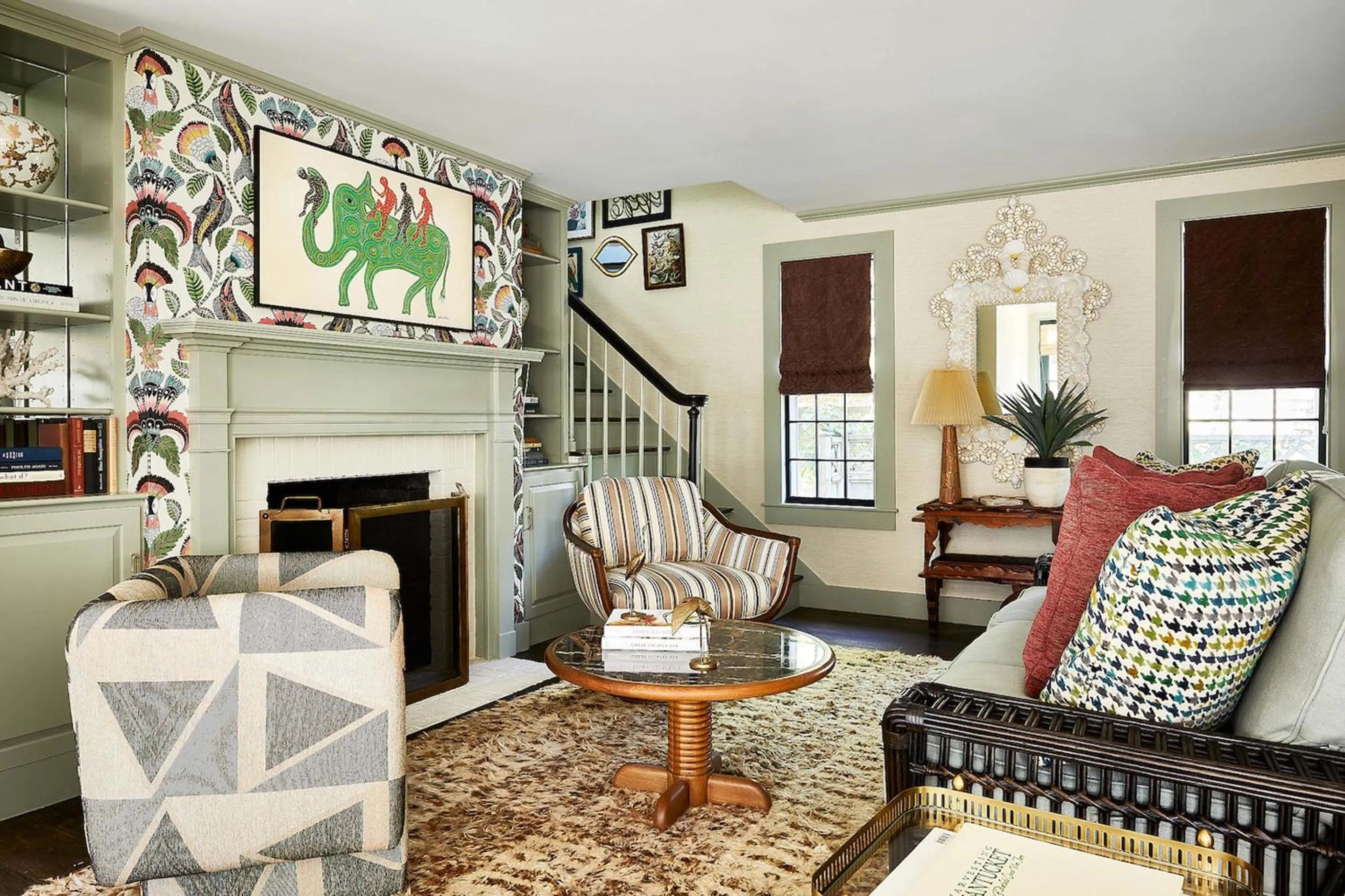 Living room in Faraway Nantucket