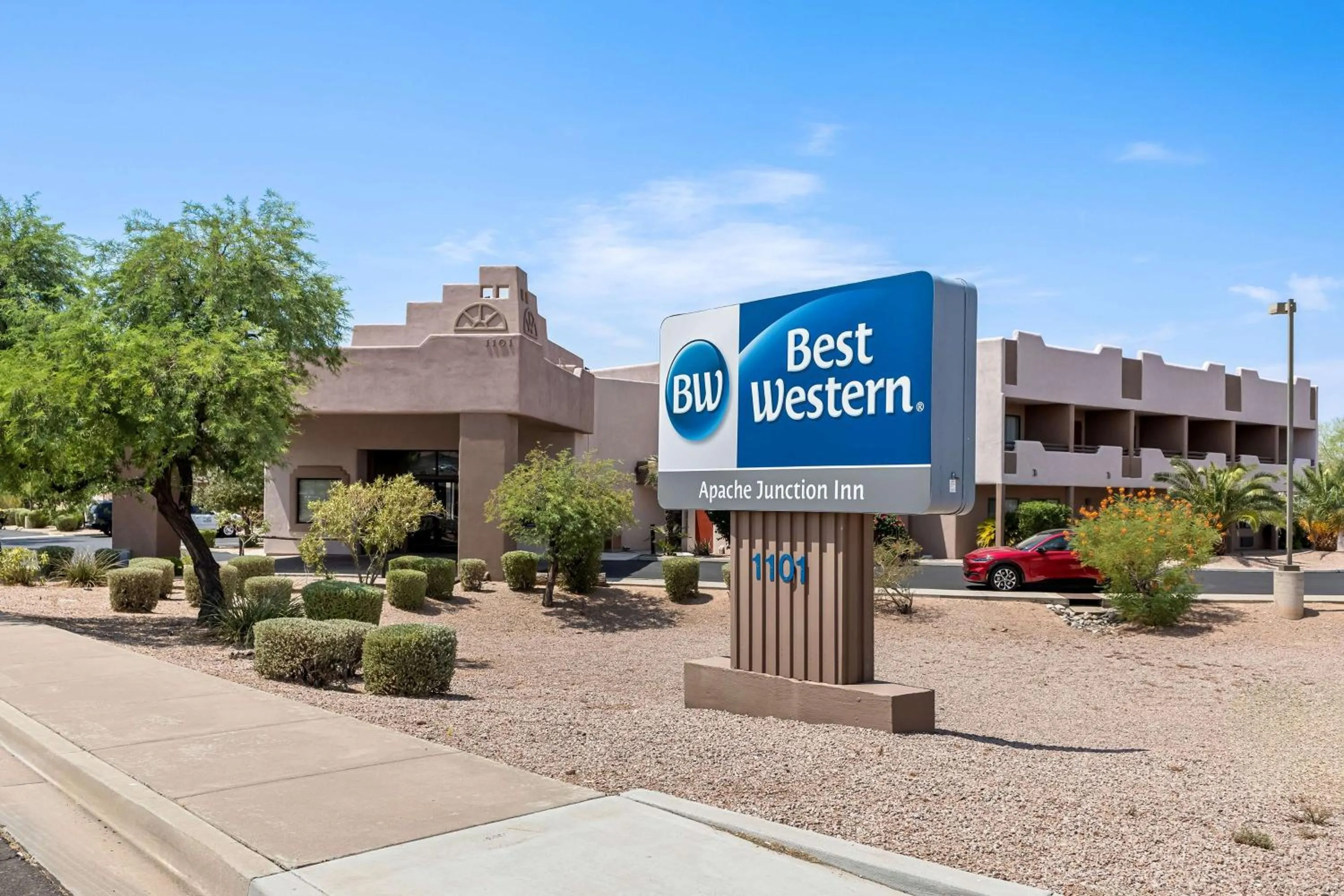 Property building in Best Western Apache Junction Inn