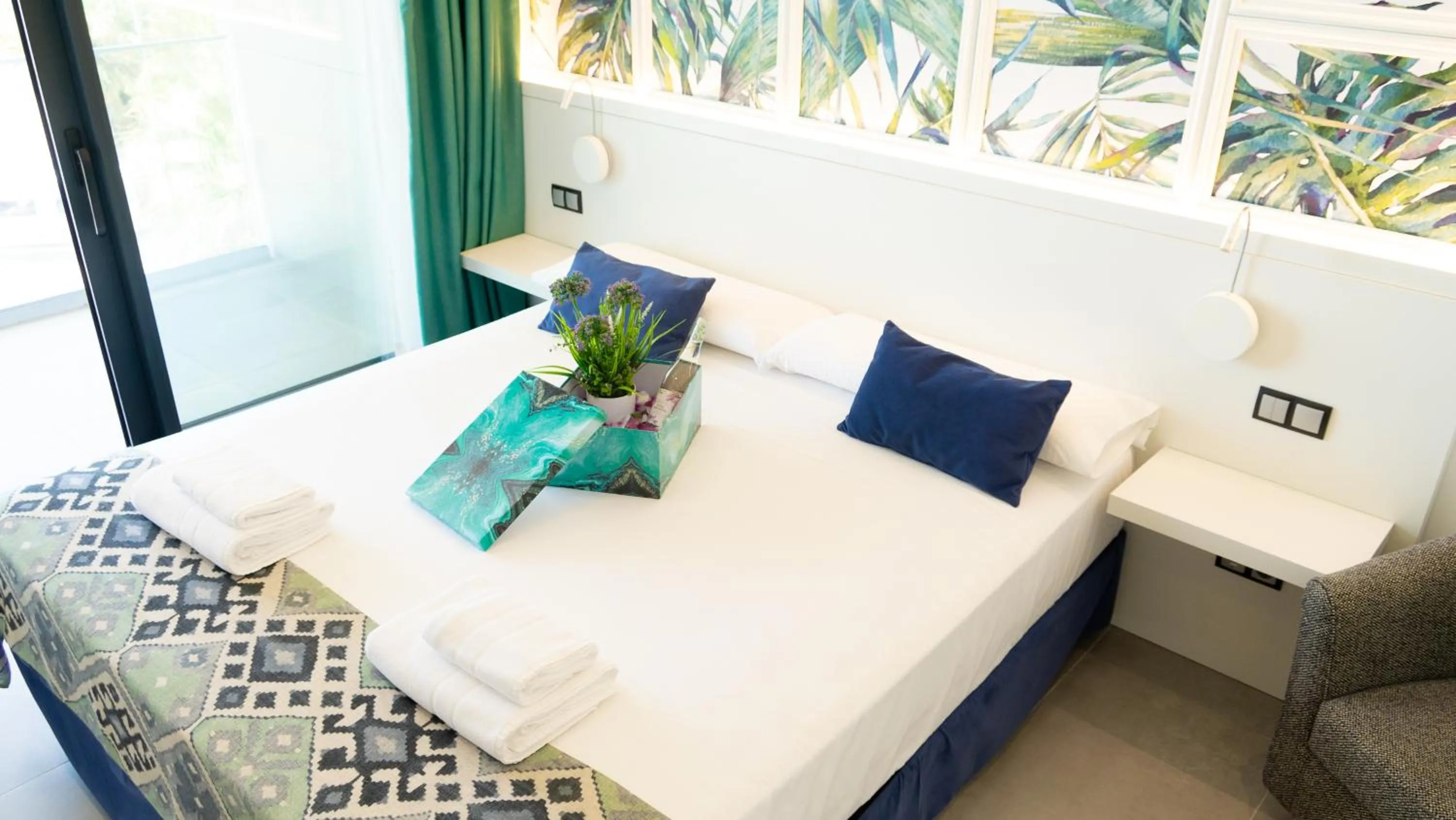 Bed in Hotel Playa de la Plata