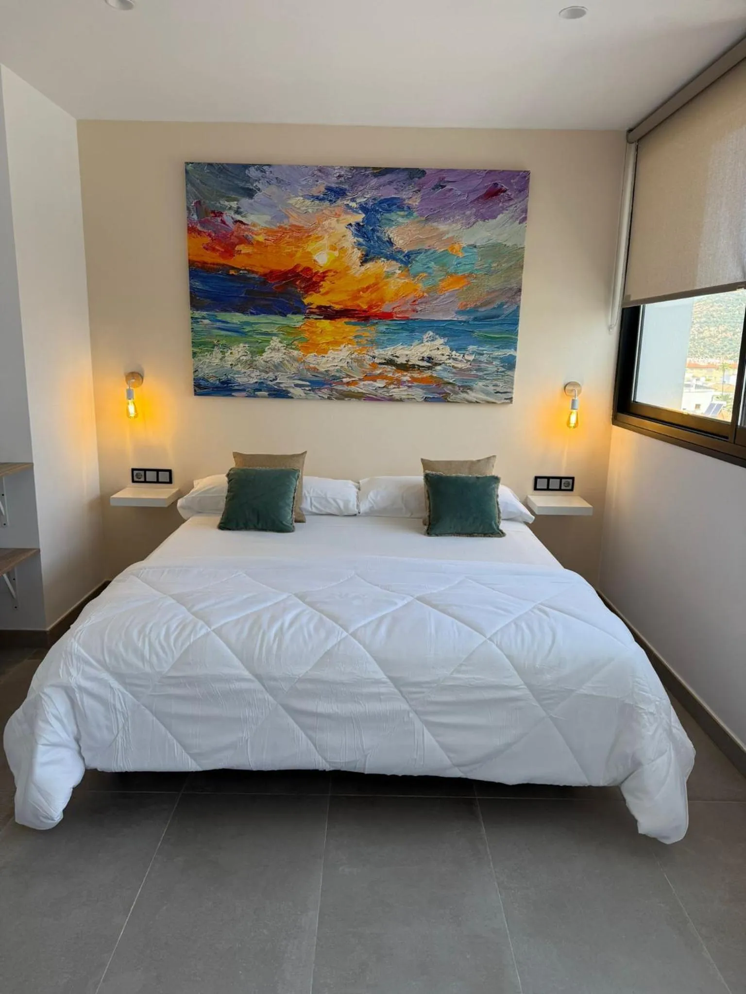 Bed in Hotel Playa de la Plata