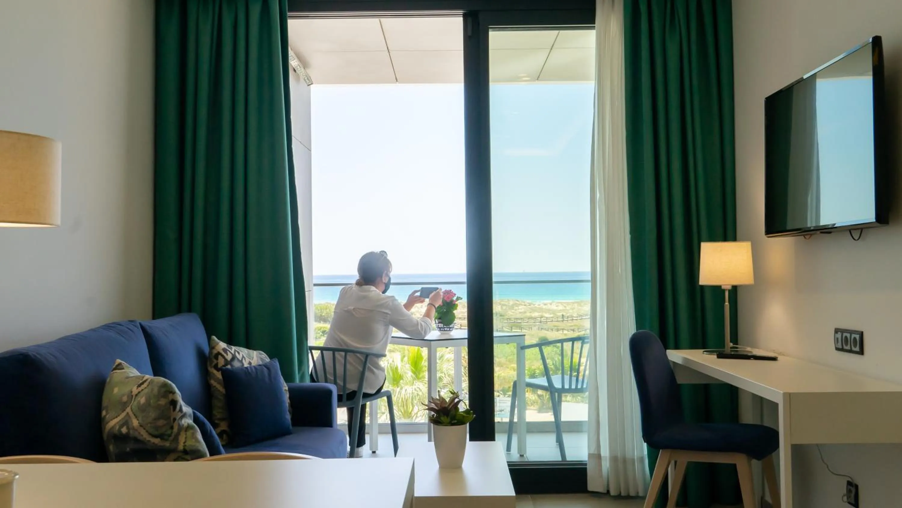 Balcony/Terrace in Hotel Playa de la Plata