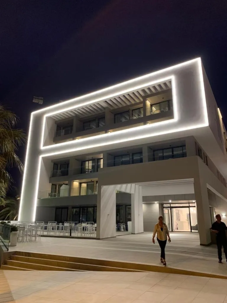 Facade/entrance in Hotel Playa de la Plata