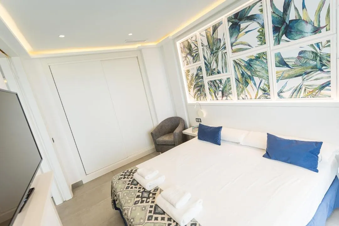 Bed in Hotel Playa de la Plata