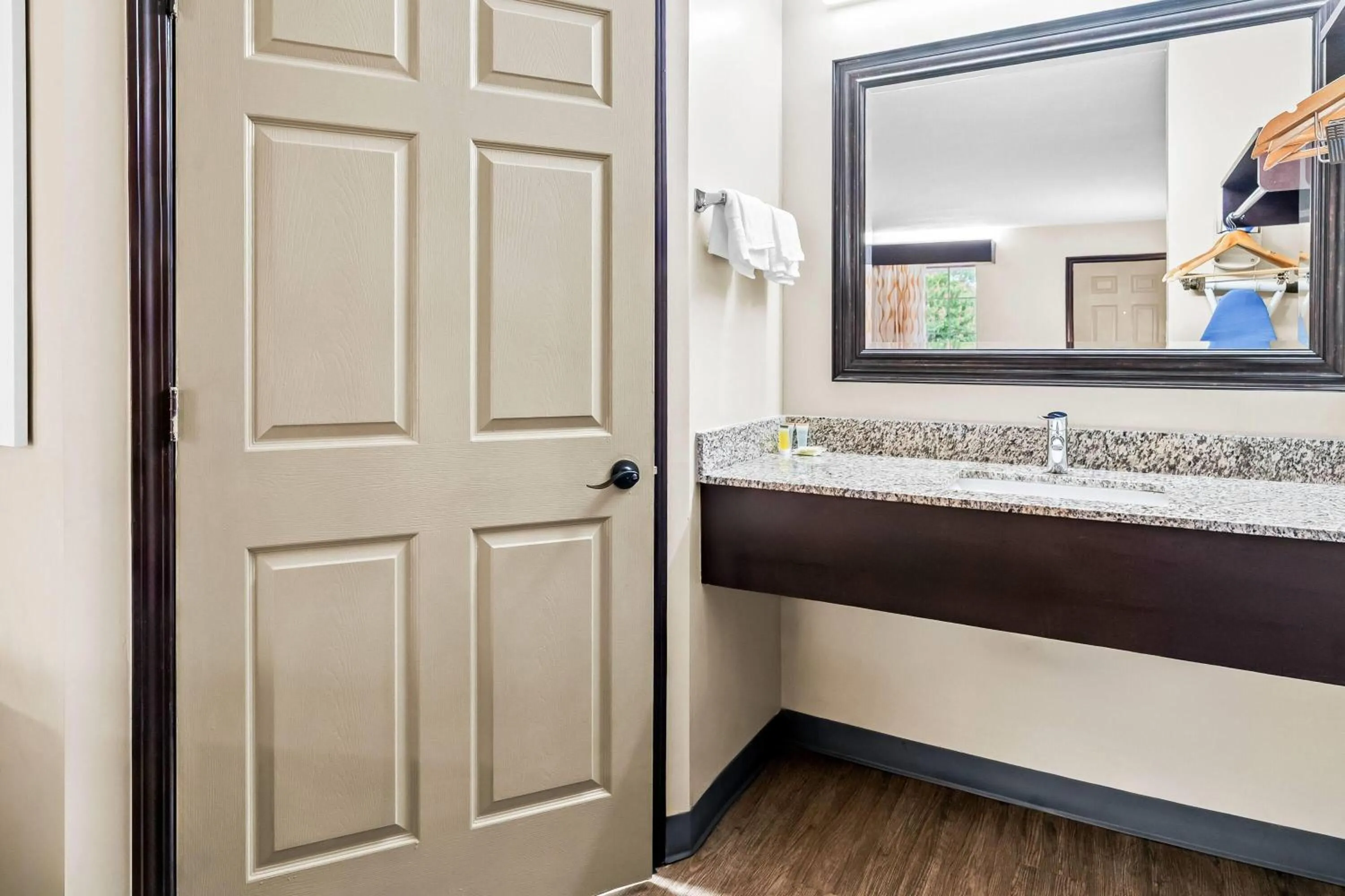 Bathroom in Days Inn by Wyndham Spartanburg