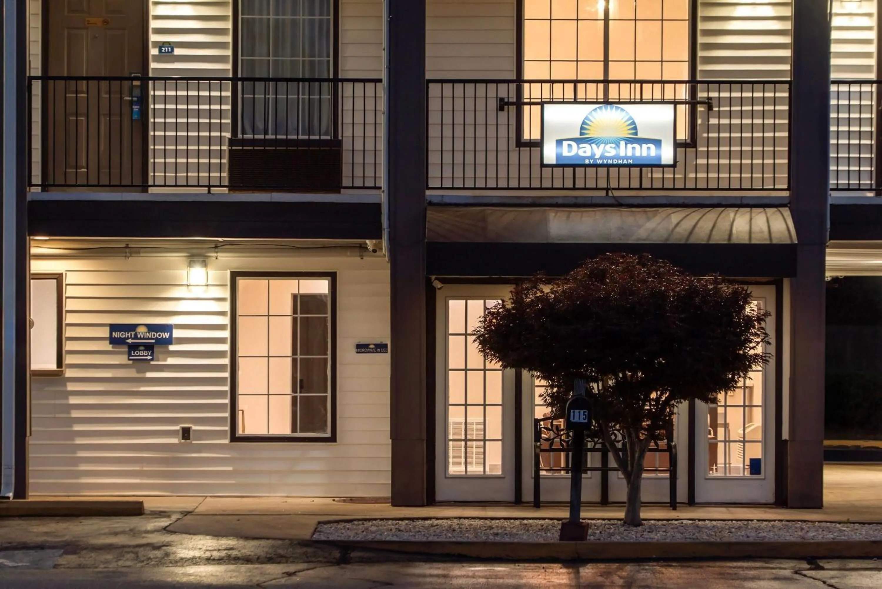 Property building in Days Inn by Wyndham Spartanburg