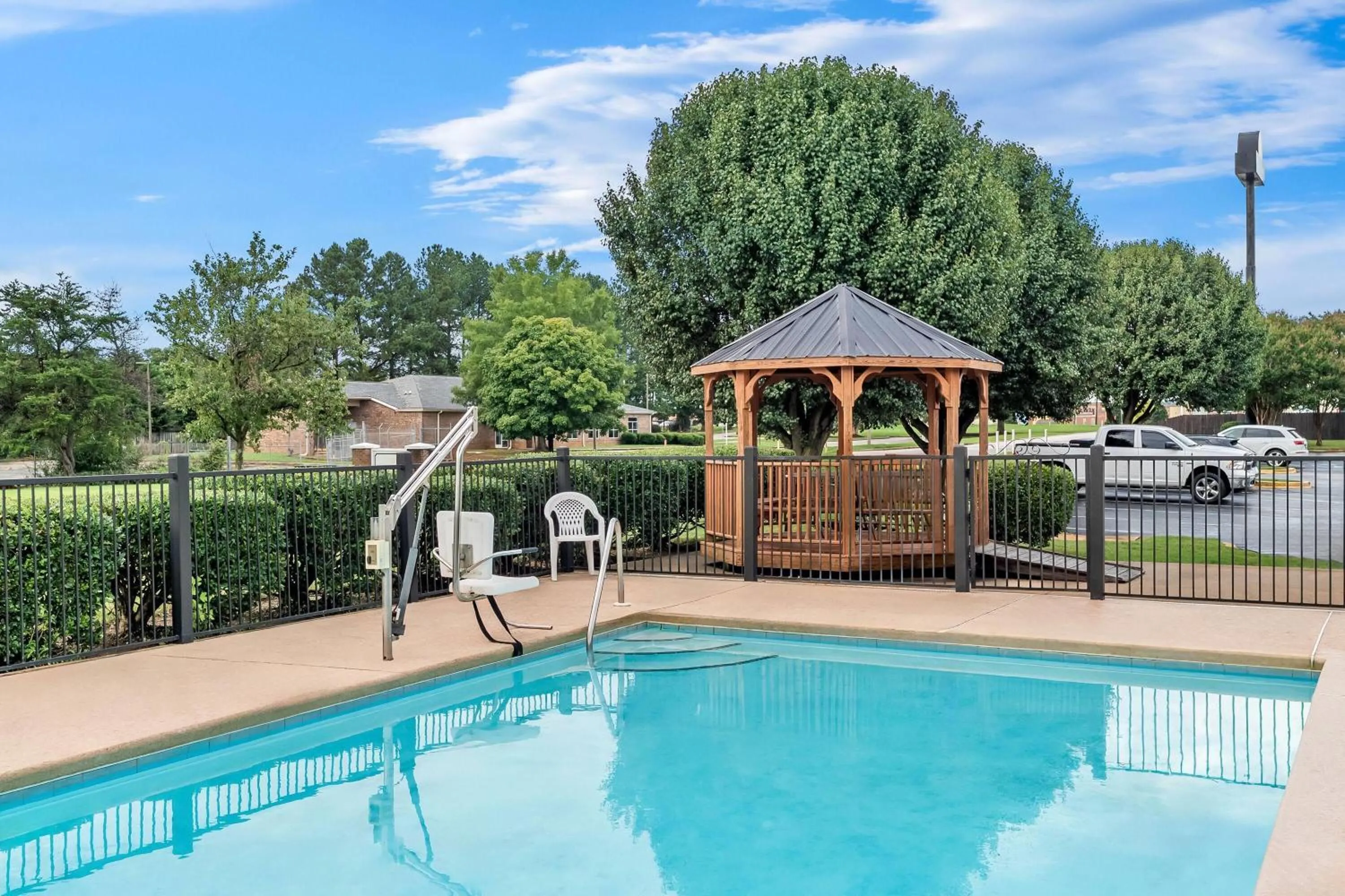 Swimming pool in Days Inn by Wyndham Spartanburg