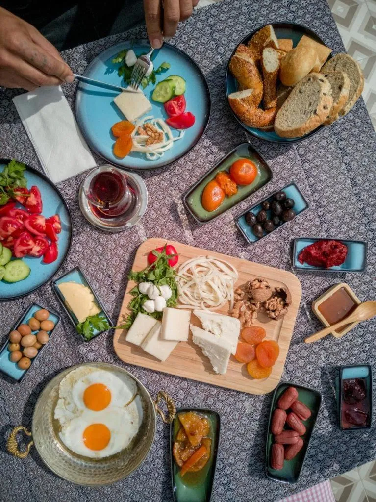 Breakfast in Kybele Suites Alaçatı