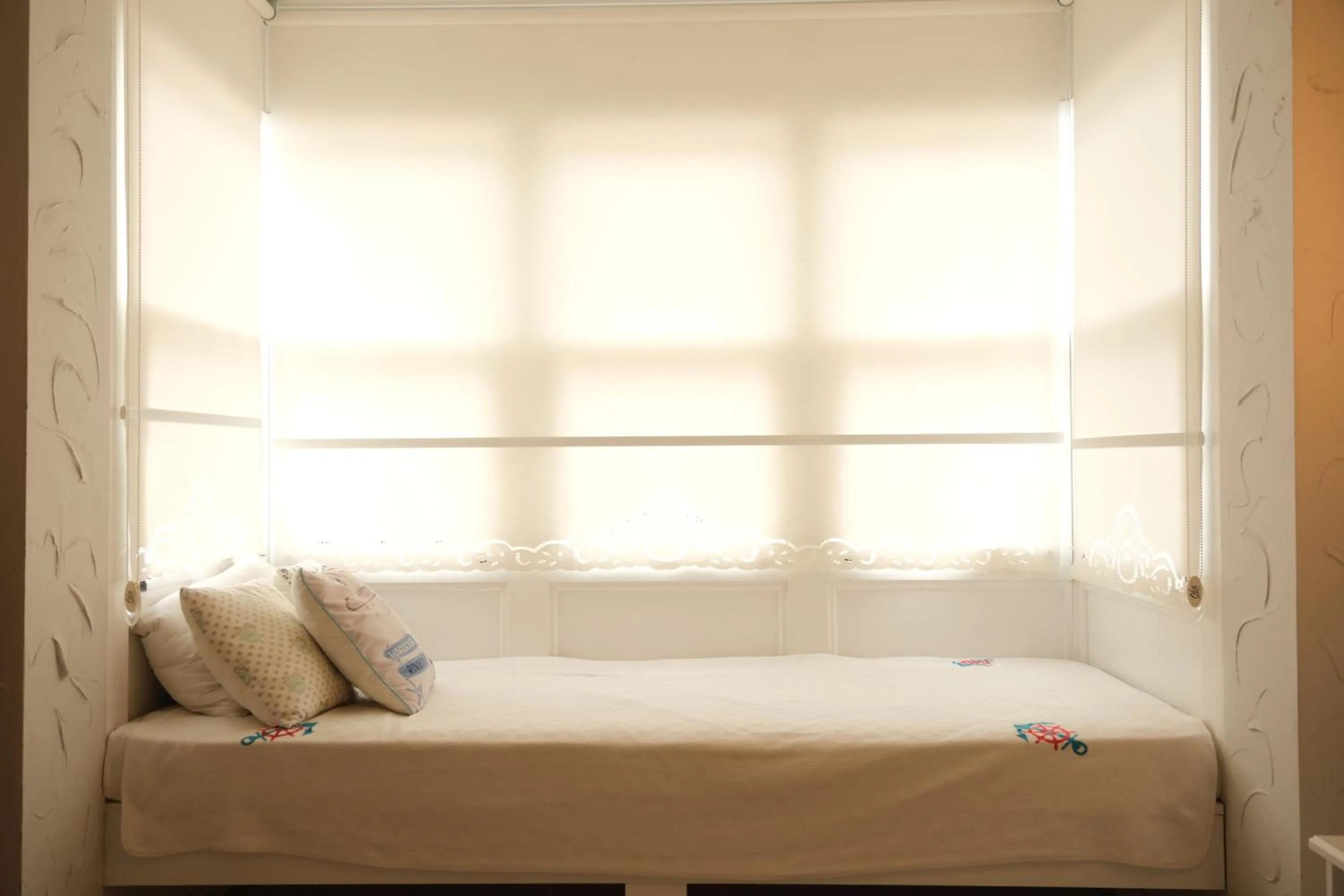 Bed in Kybele Suites Alaçatı