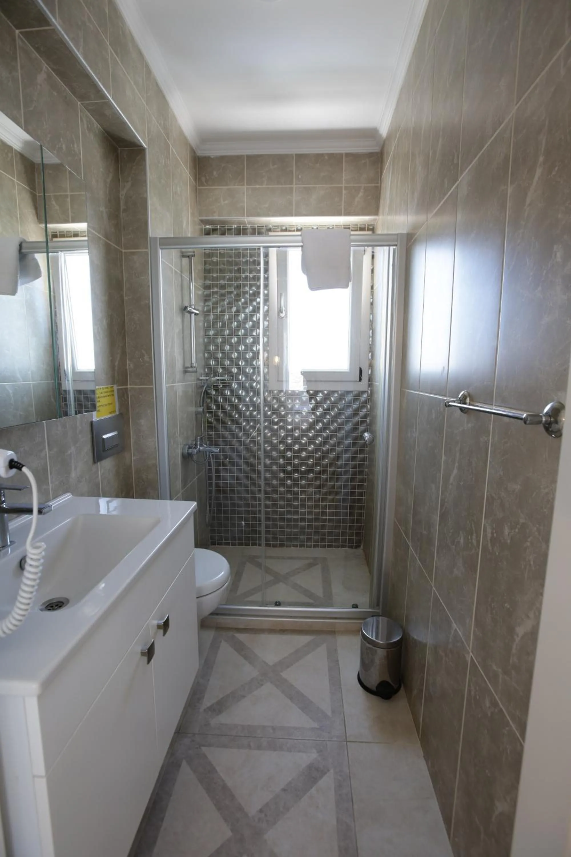 Shower in Kybele Suites Alaçatı