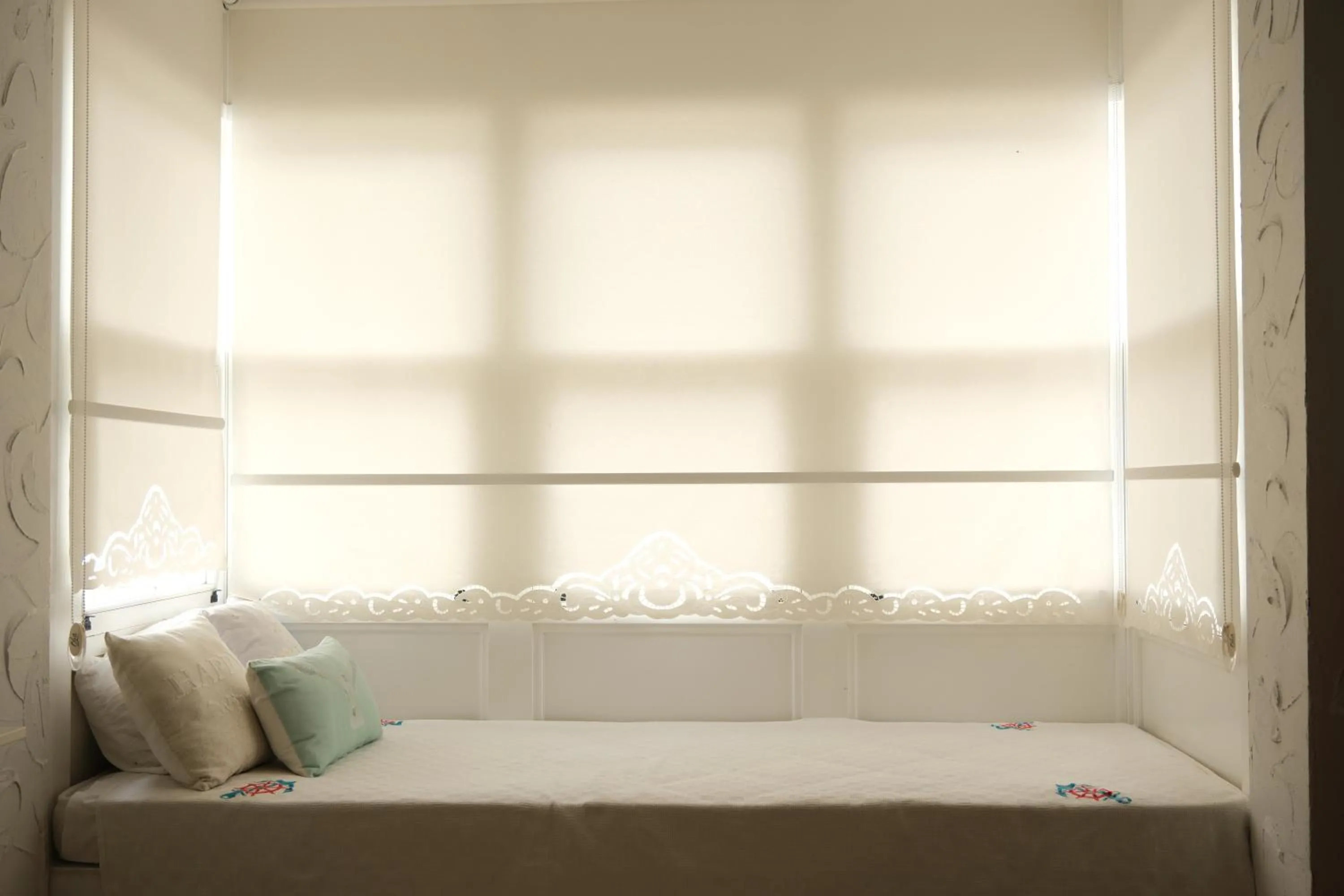 Bed in Kybele Suites Alaçatı