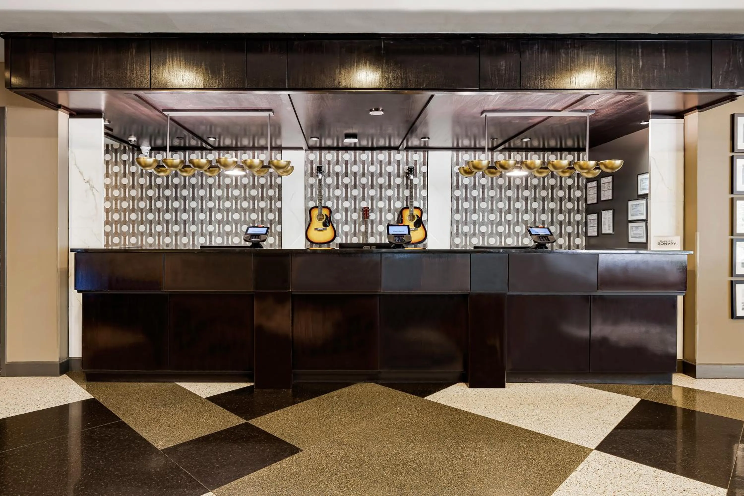 Lobby or reception in Hotel Preston Nashville Airport