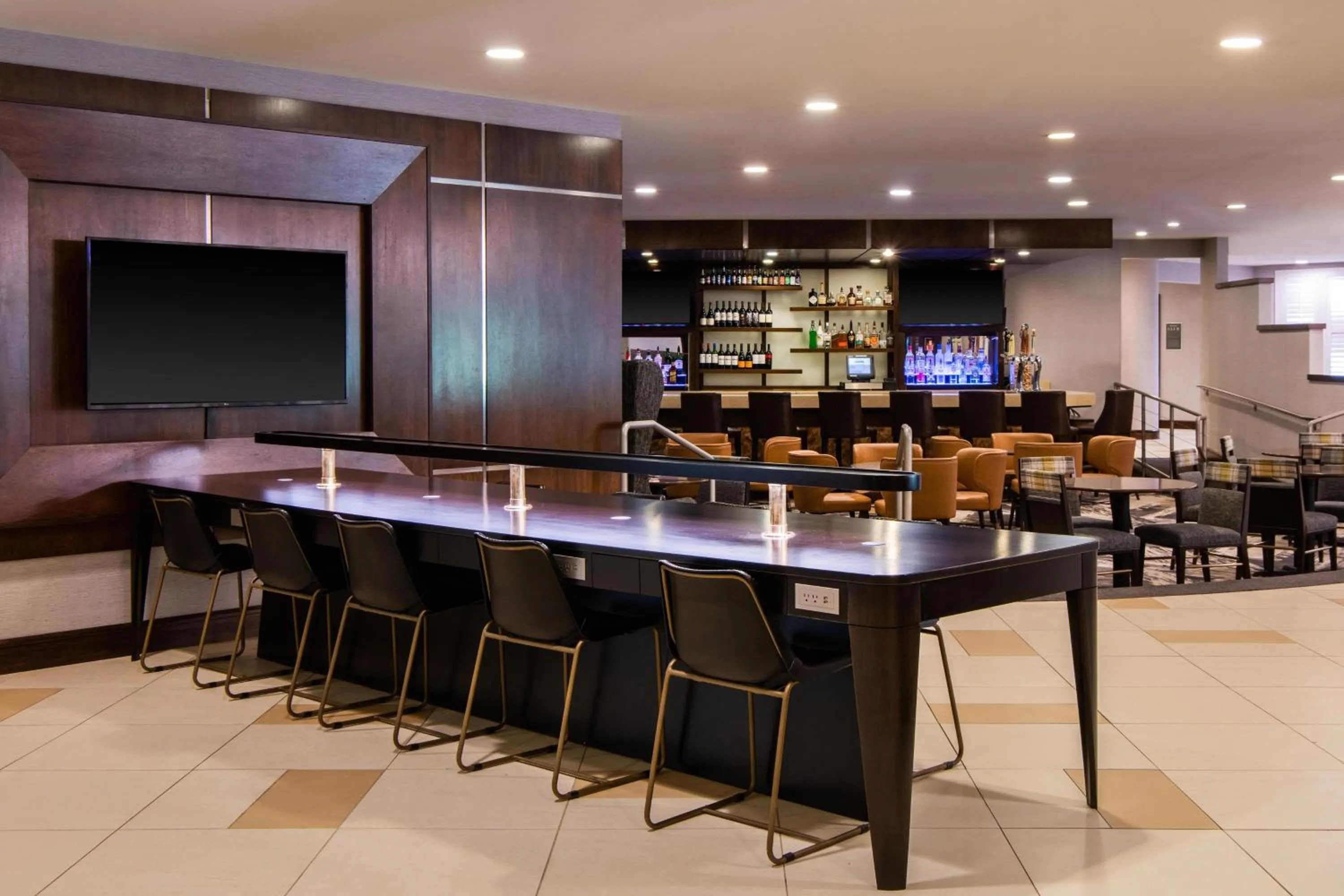 Lobby or reception in Sheraton Ann Arbor Hotel