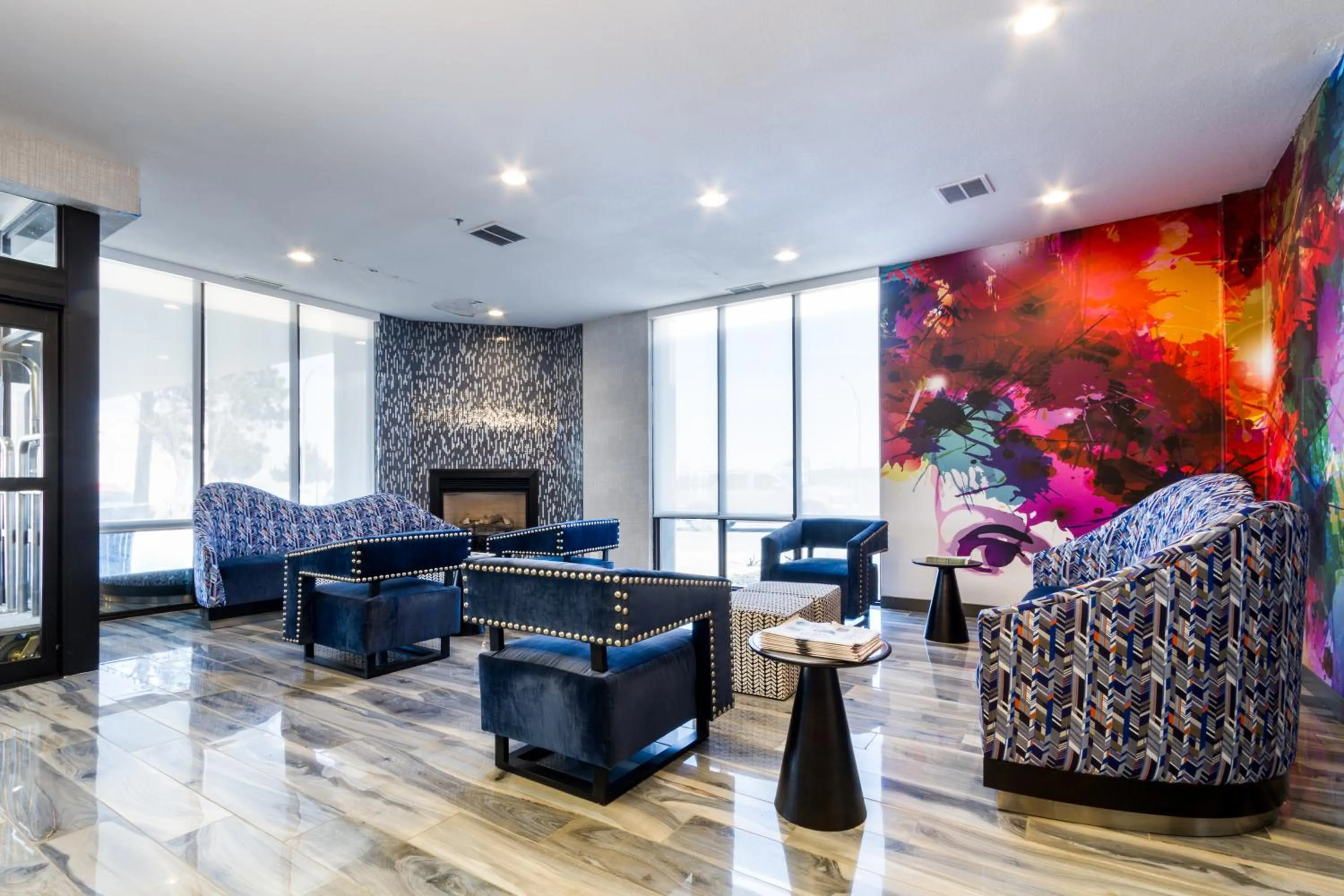 Lobby or reception in Best Western Plus Executive Residency Denver-Central Park Hotel