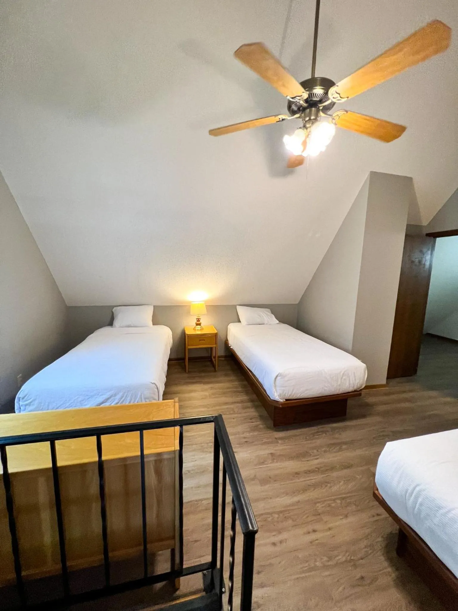 Bedroom in Ruttger's Bay Lake Resort