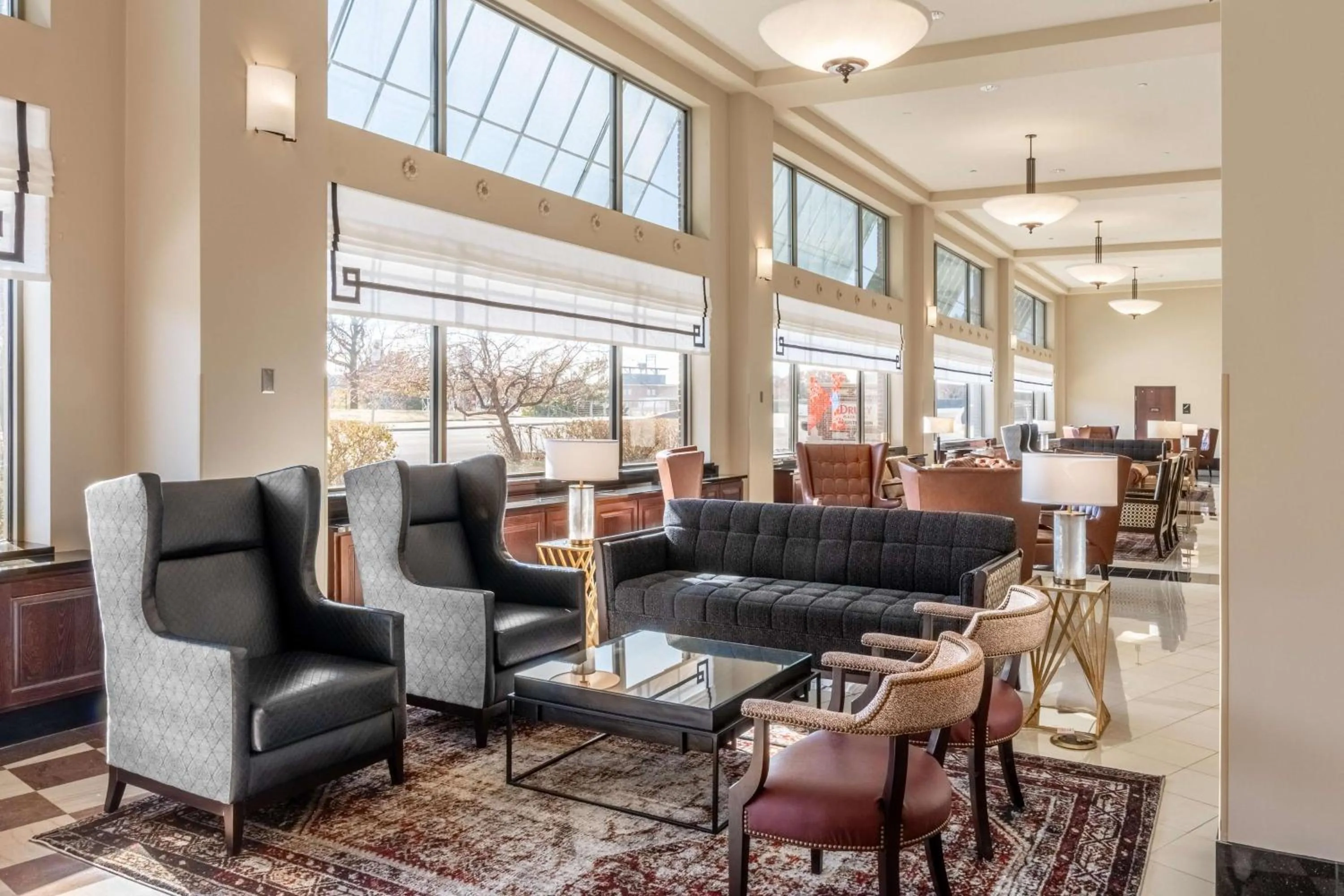 Lobby or reception in Drury Plaza Hotel Broadview Wichita