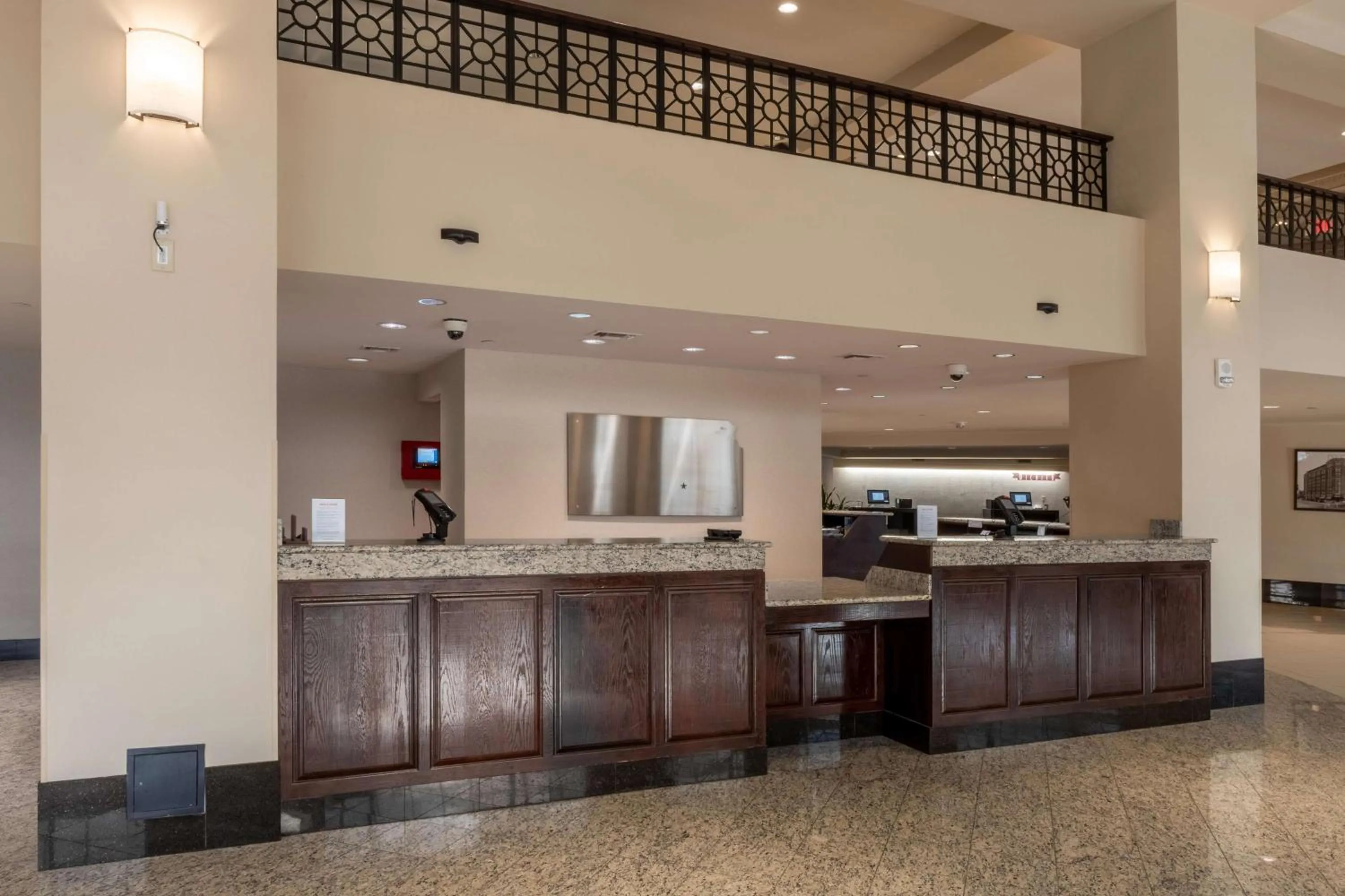 Lobby or reception in Drury Plaza Hotel Broadview Wichita