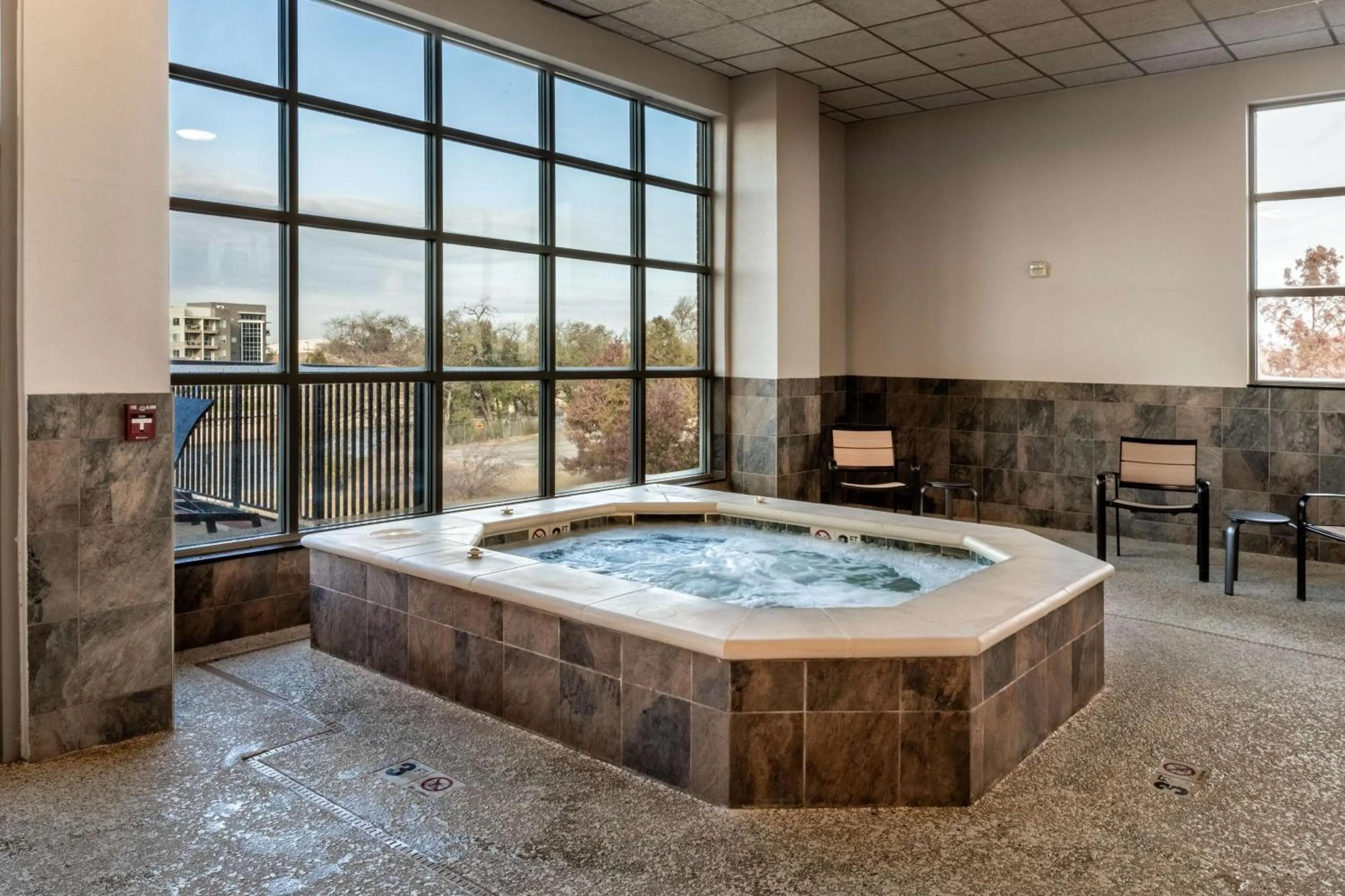 Pool view in Drury Plaza Hotel Broadview Wichita