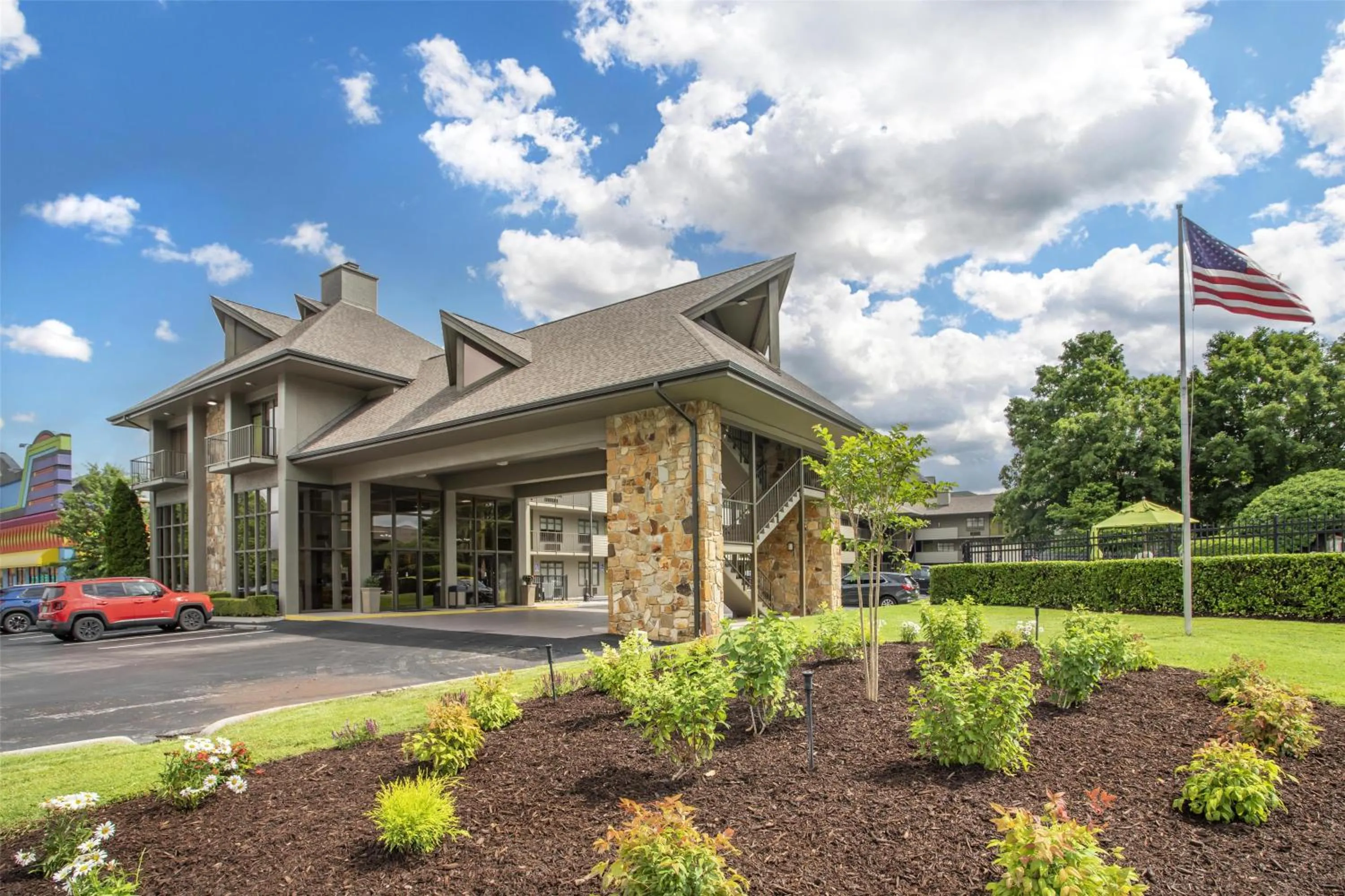 Property building in Best Western Plaza Inn