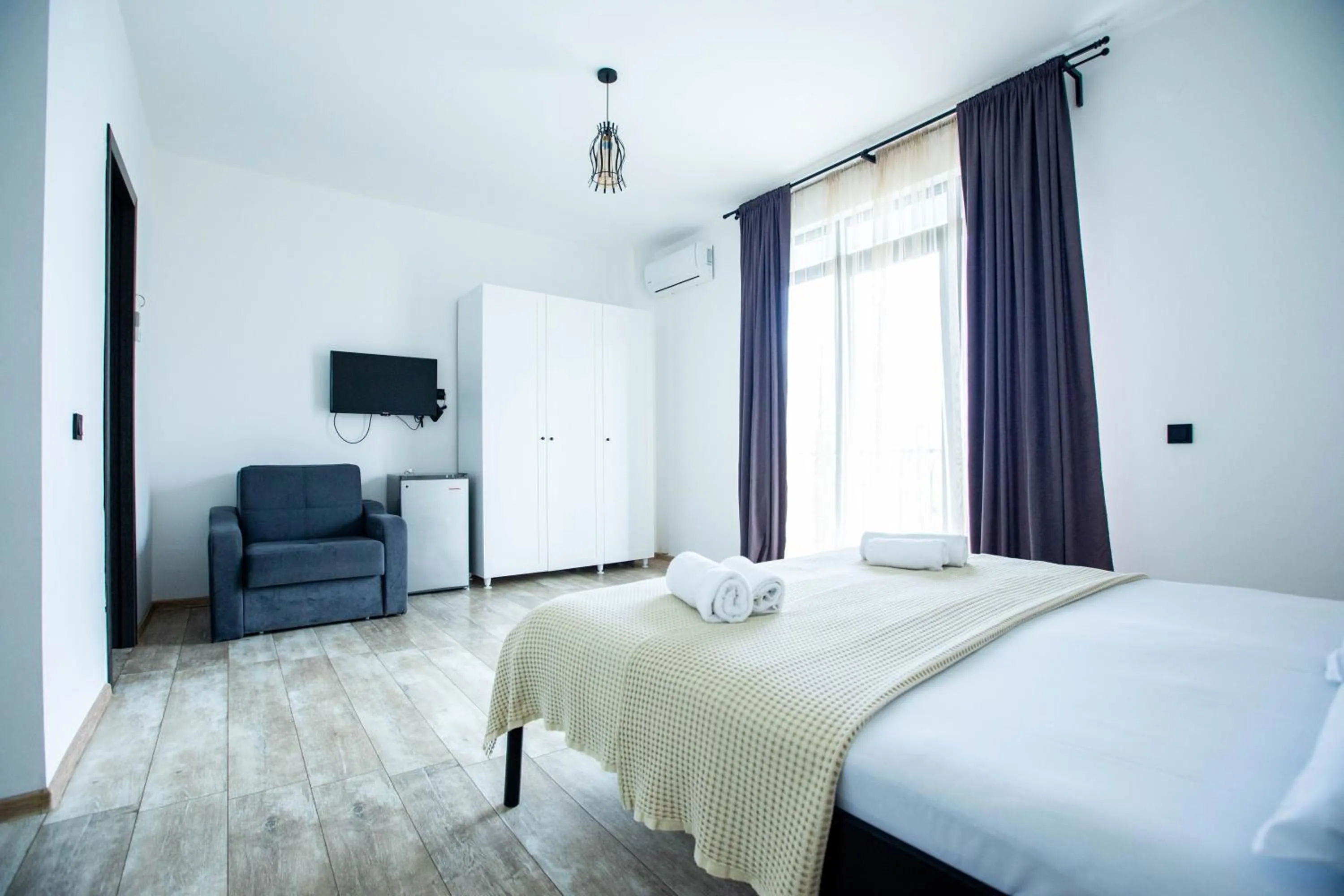 Bedroom, Bed in Level Up Hotel & Restaurant