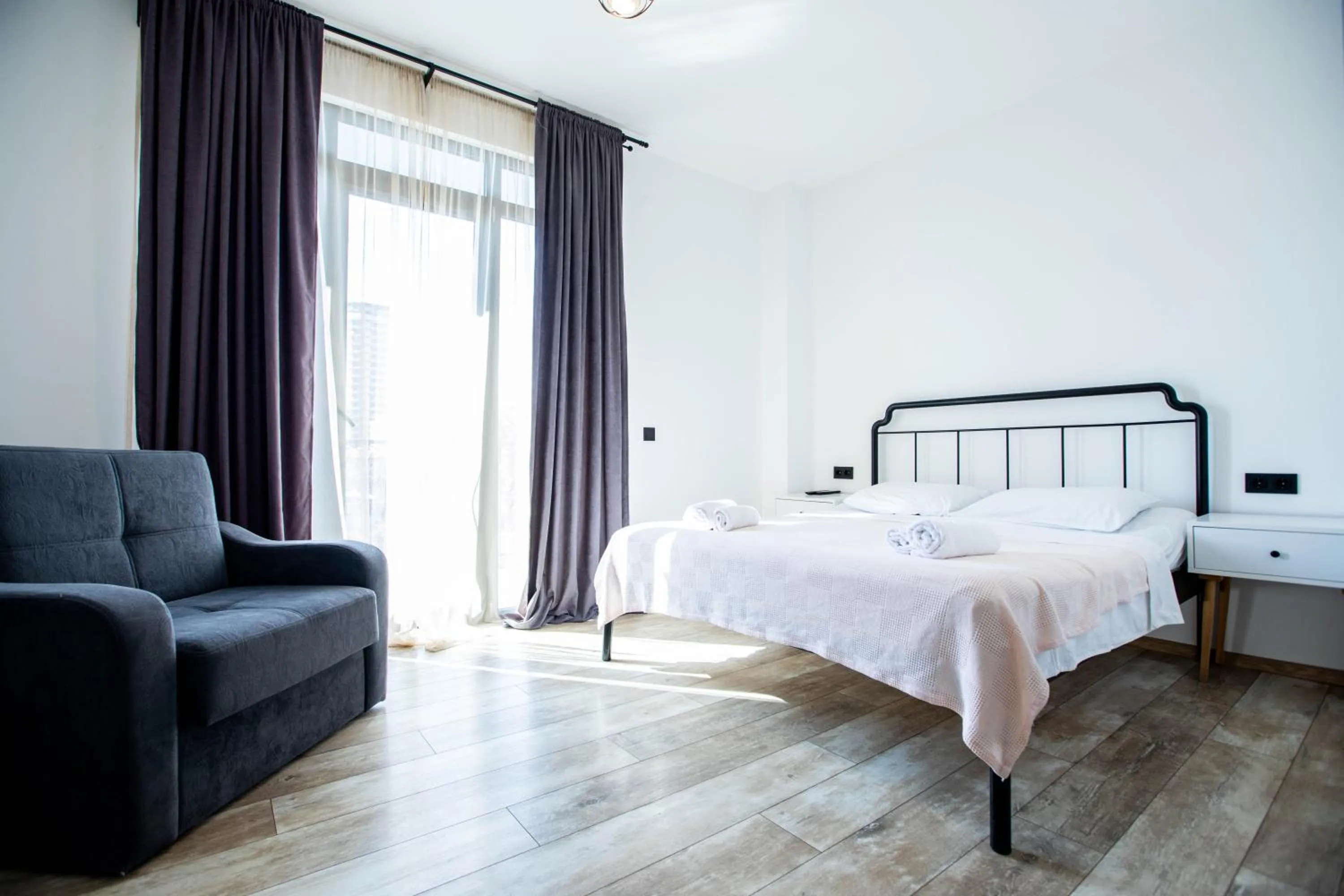 Bedroom, Bed in Level Up Hotel & Restaurant