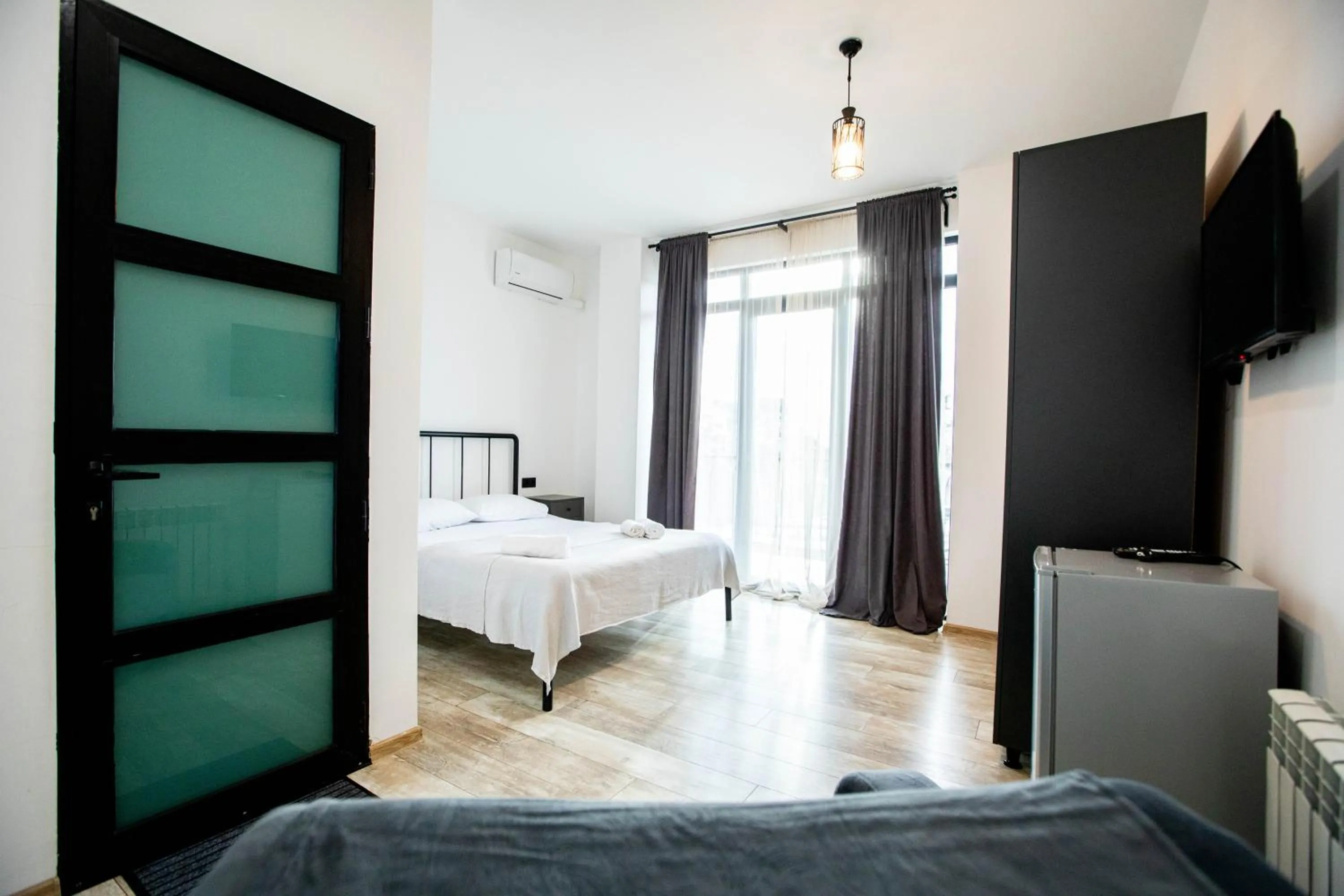 Bedroom, Bed in Level Up Hotel & Restaurant