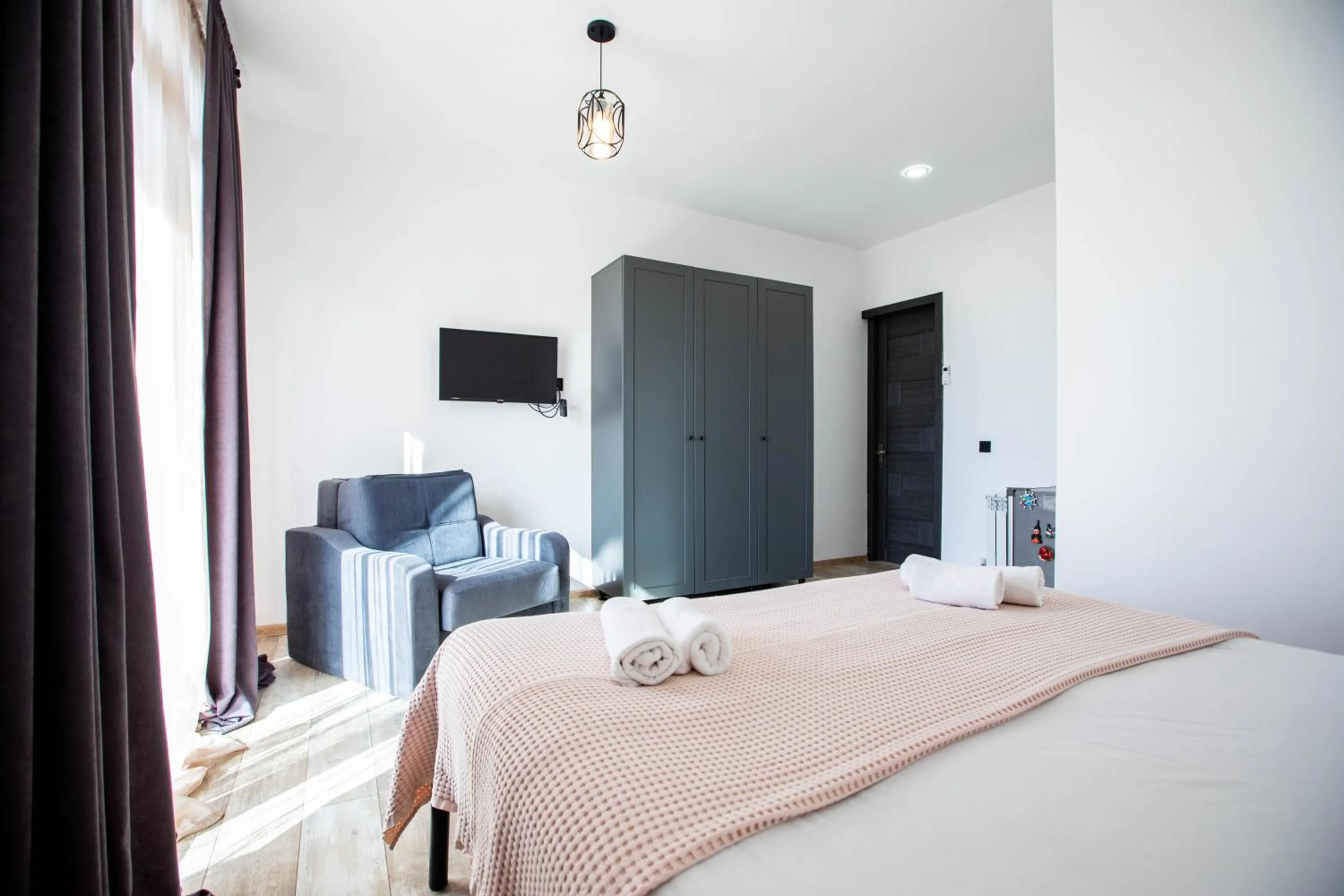 Bedroom, Bed in Level Up Hotel & Restaurant