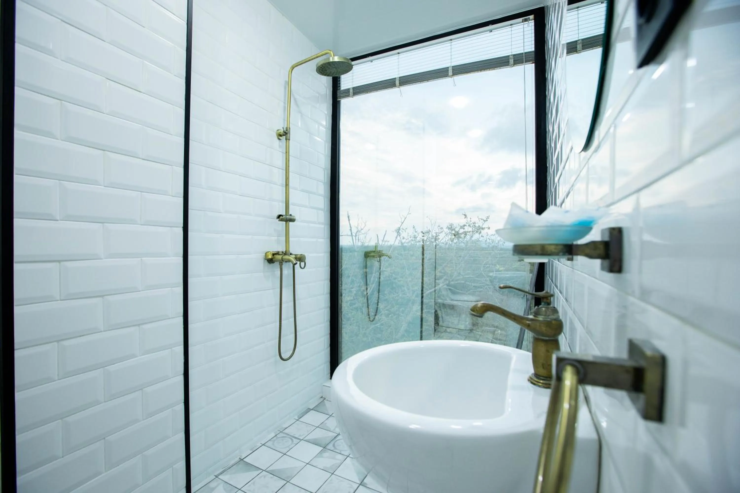 Bathroom in Level Up Hotel & Restaurant