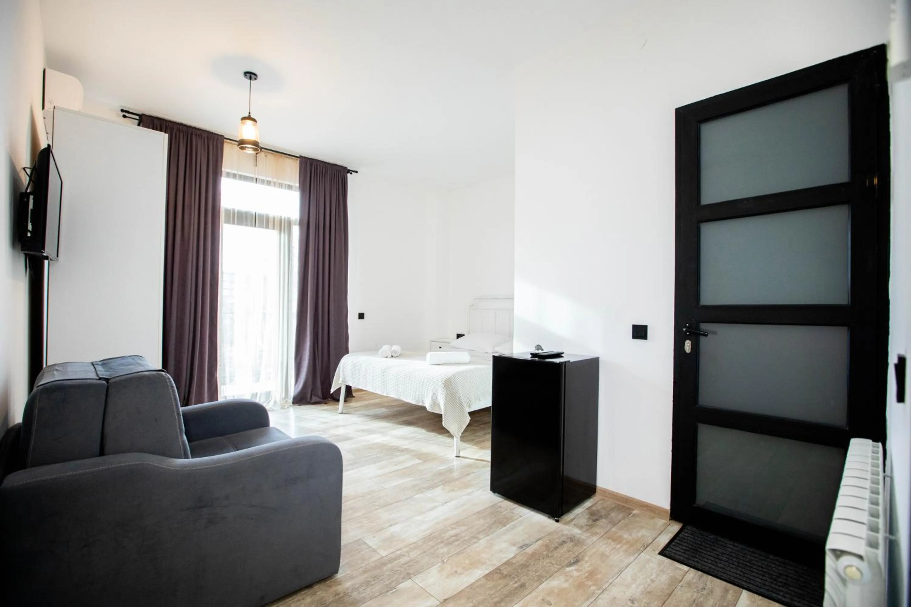 Bedroom, Bed in Level Up Hotel & Restaurant