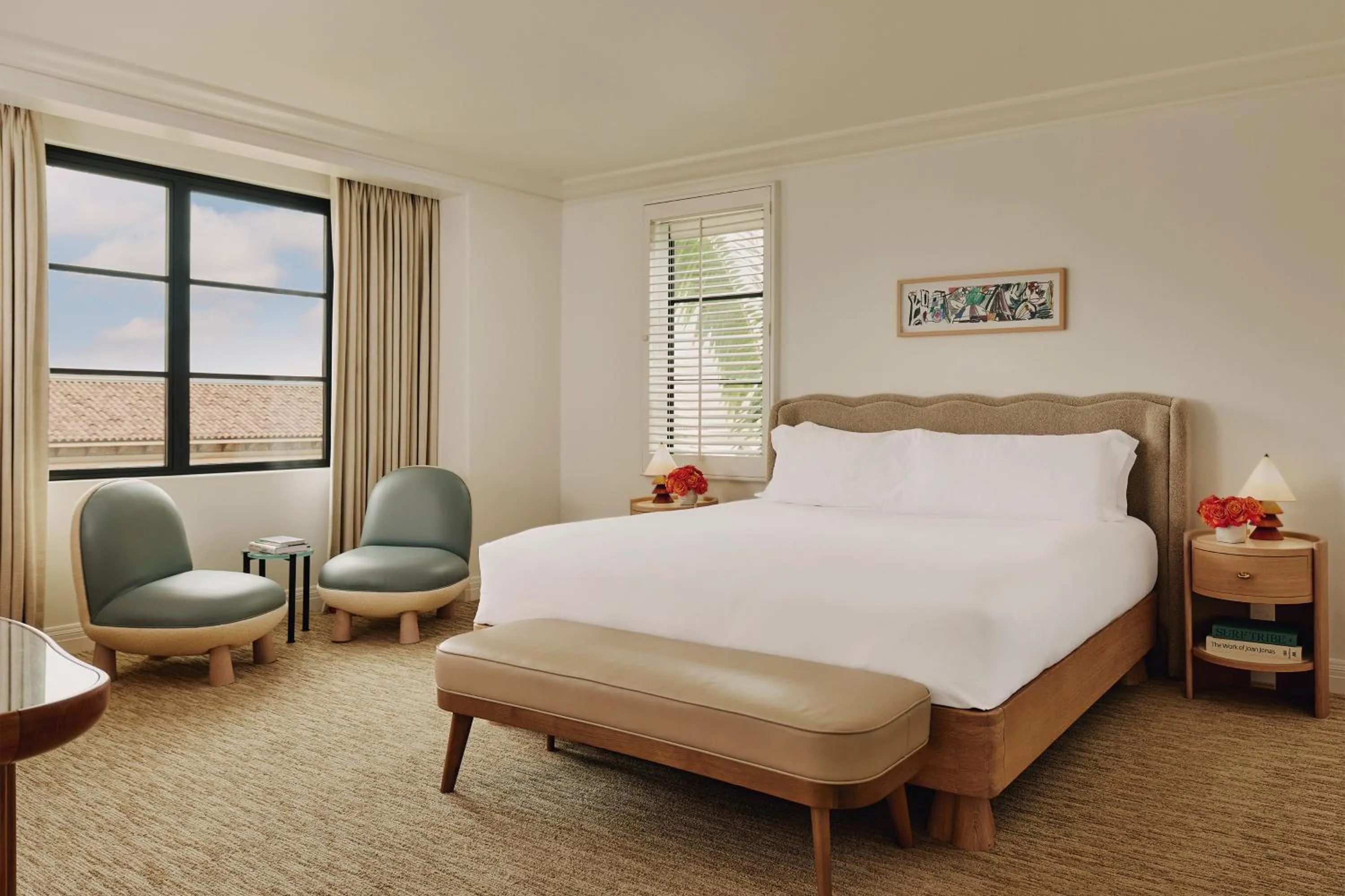 Bedroom, Bed in The Maybourne Beverly Hills, Maybourne