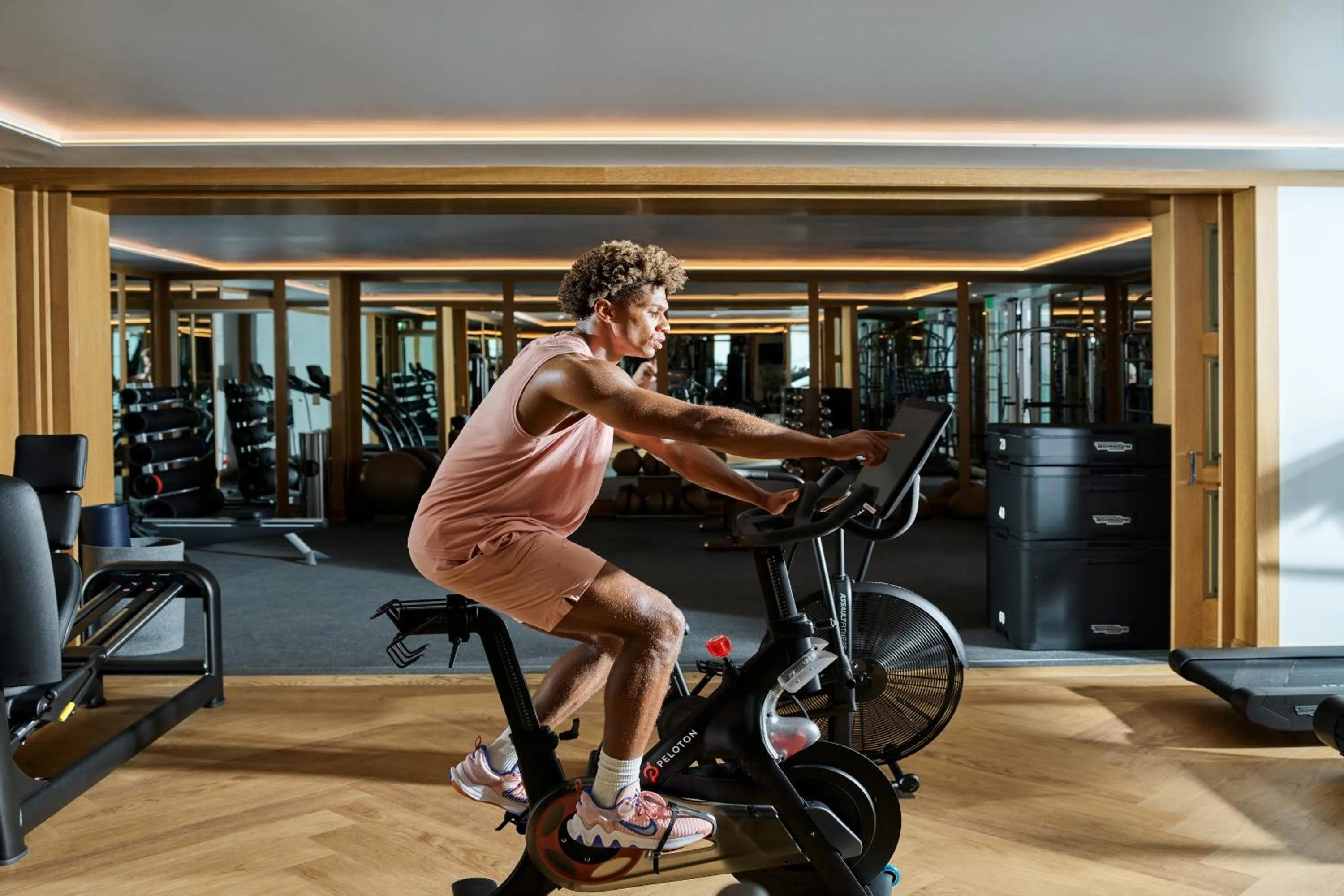 Fitness centre/facilities in The Maybourne Beverly Hills, Maybourne