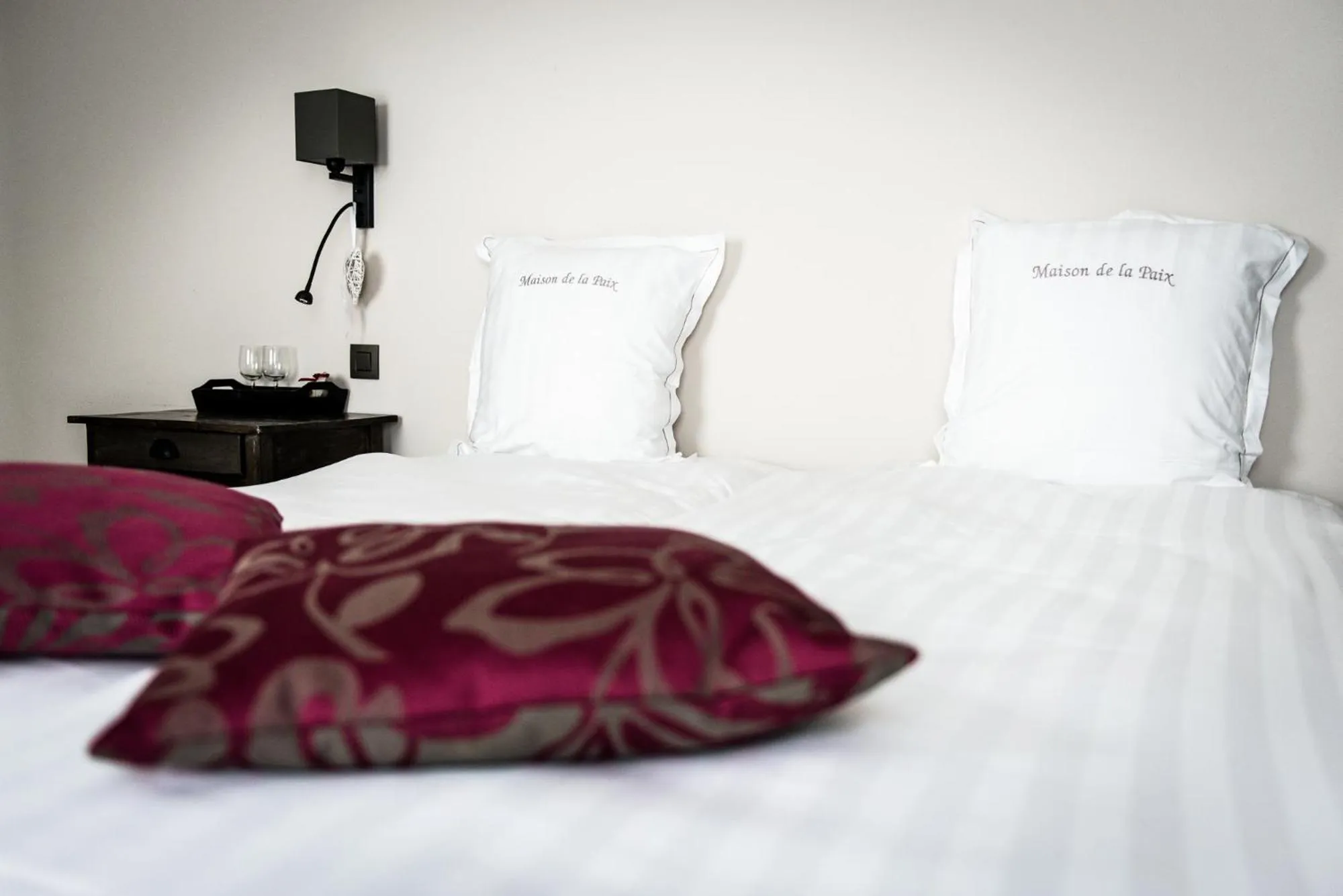 Bed in Maison de la Paix