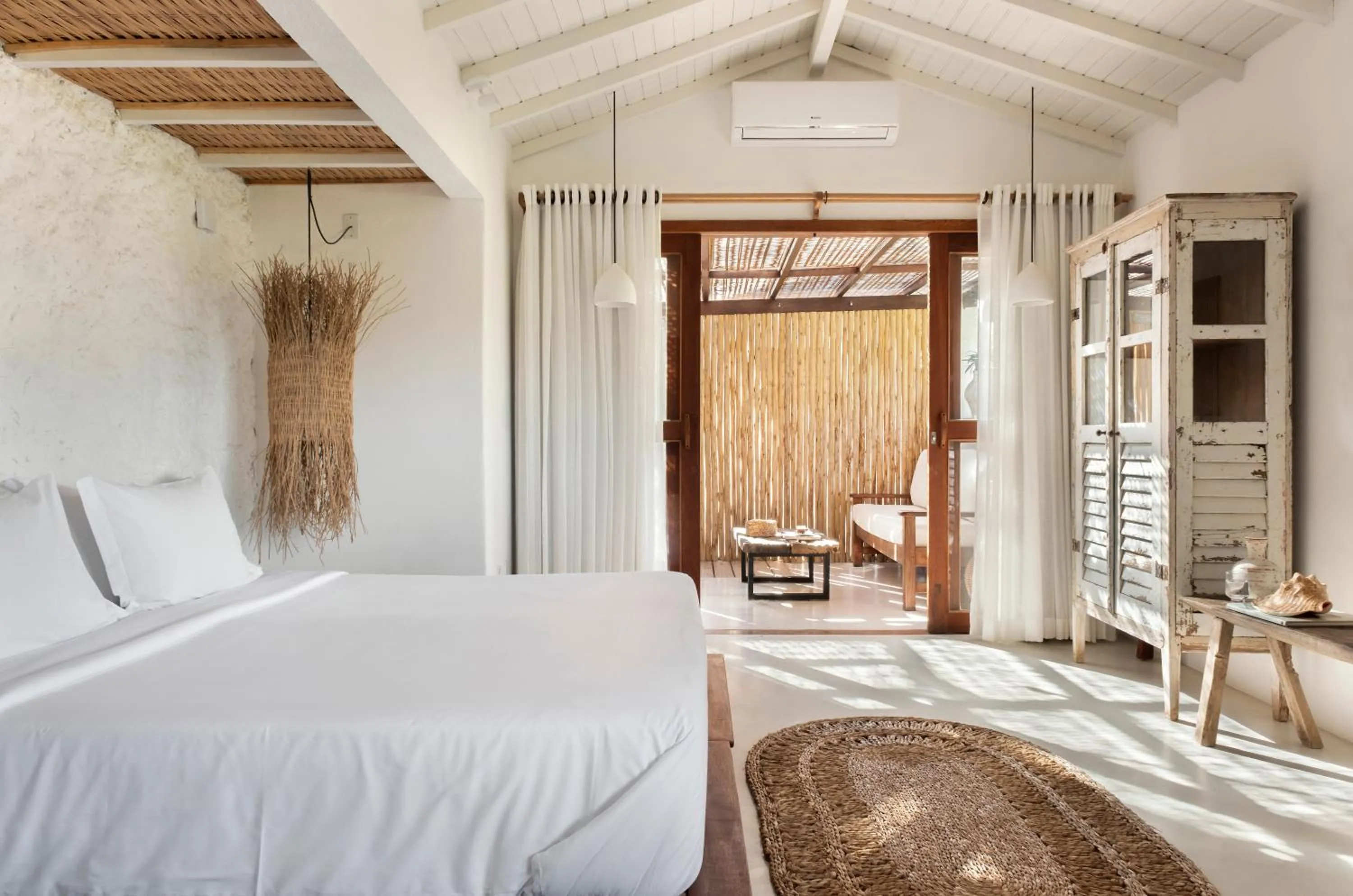 Bed in Casa das Conchas Caraiva