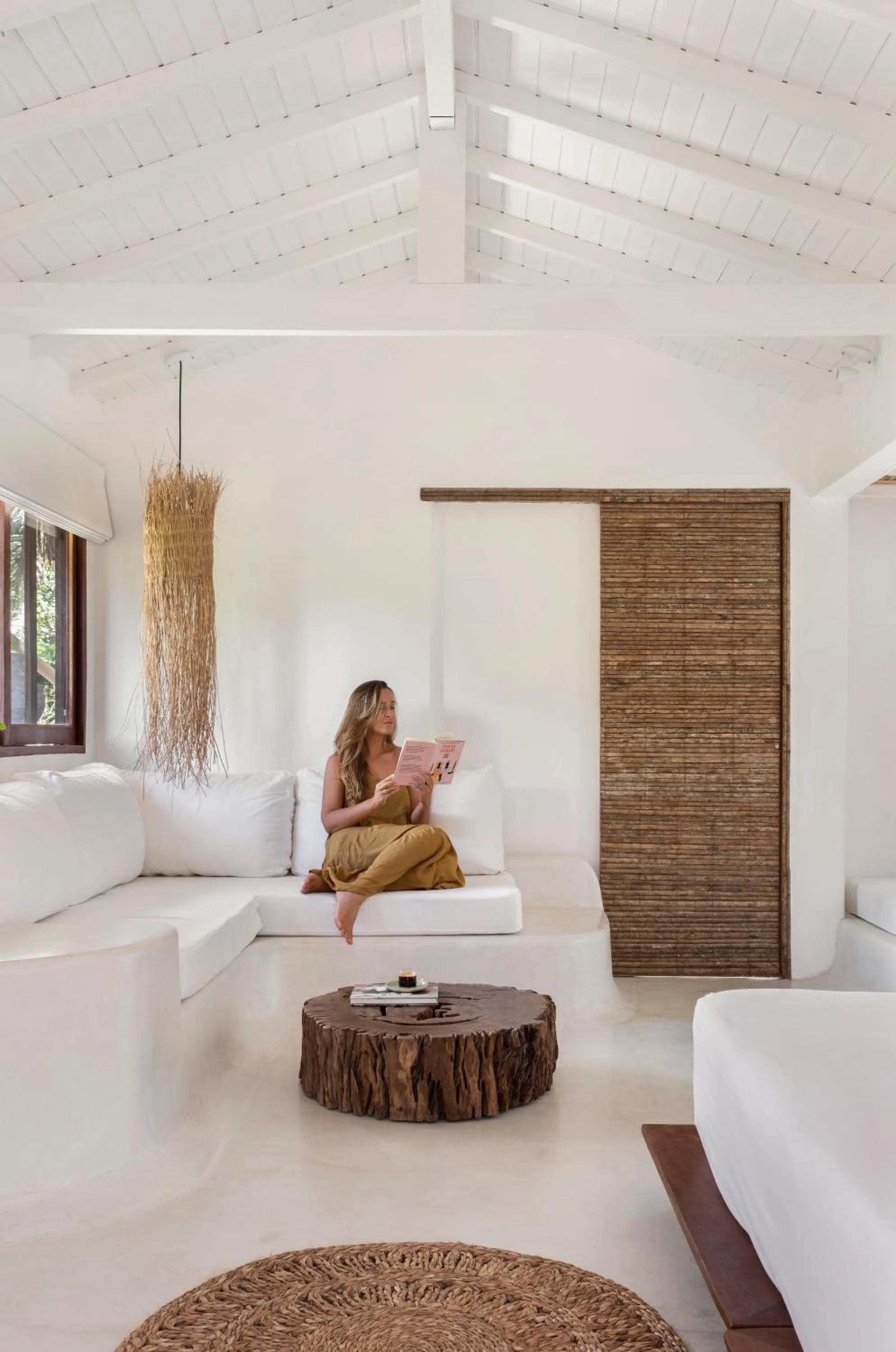 Living room, Bed in Casa das Conchas Caraiva