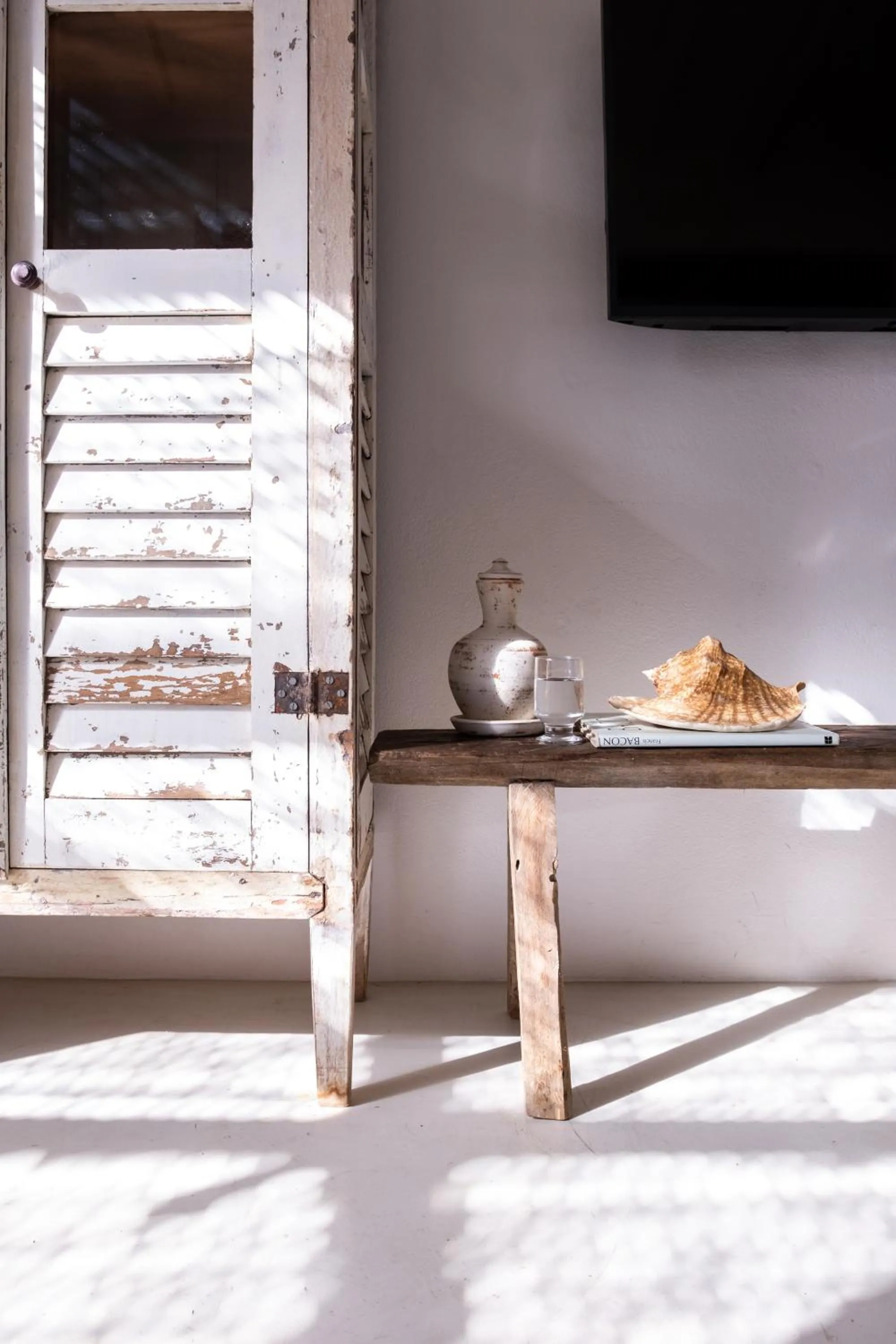 Decorative detail in Casa das Conchas Caraiva