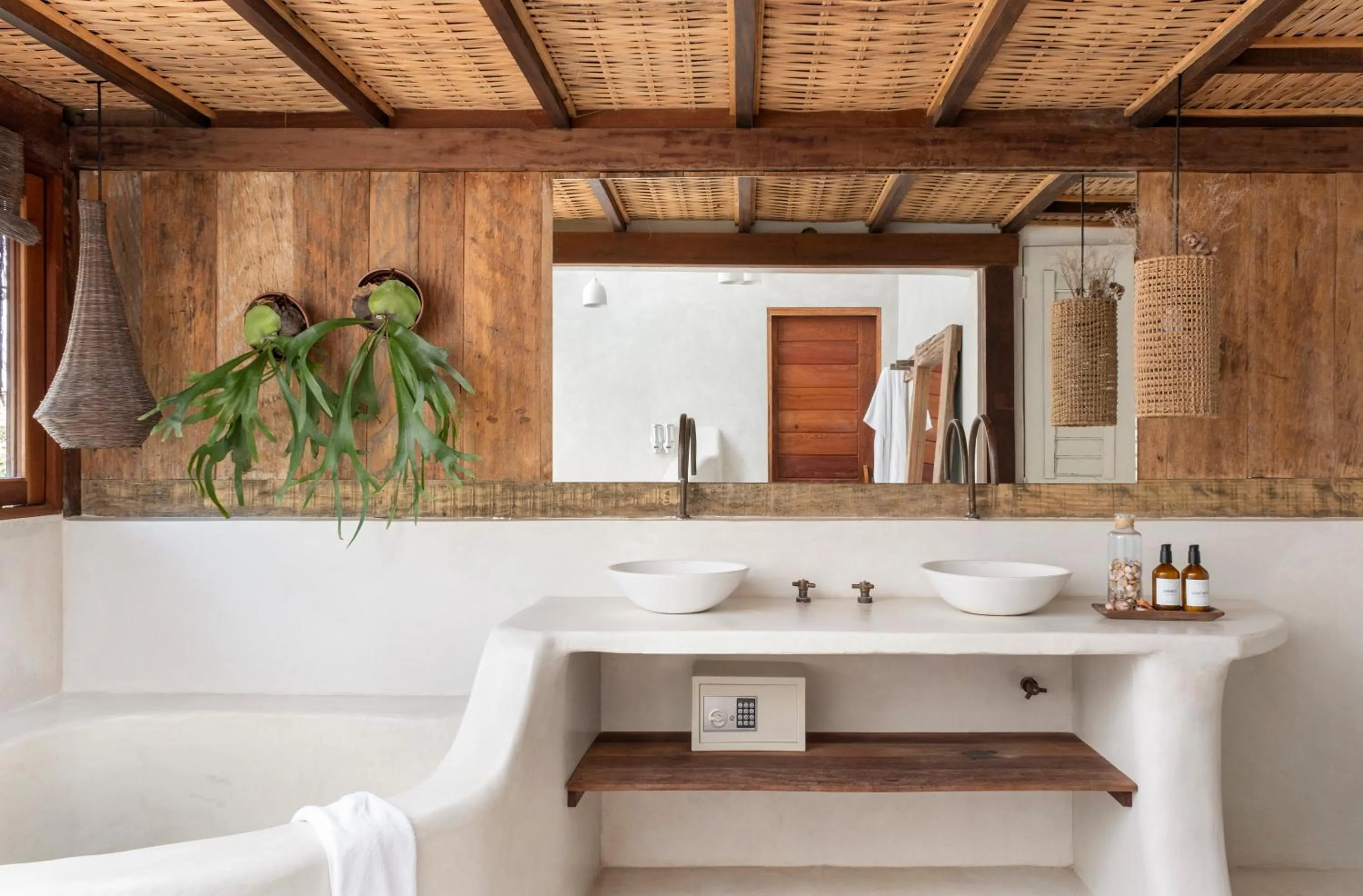 Bathroom in Casa das Conchas Caraiva