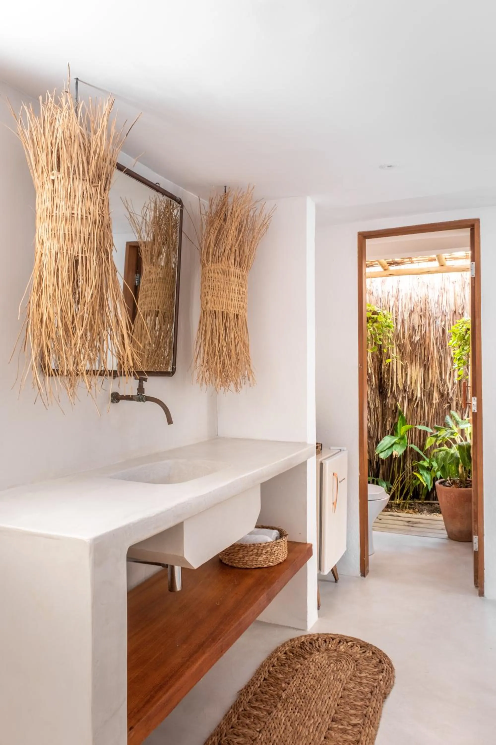 Bathroom in Casa das Conchas Caraiva