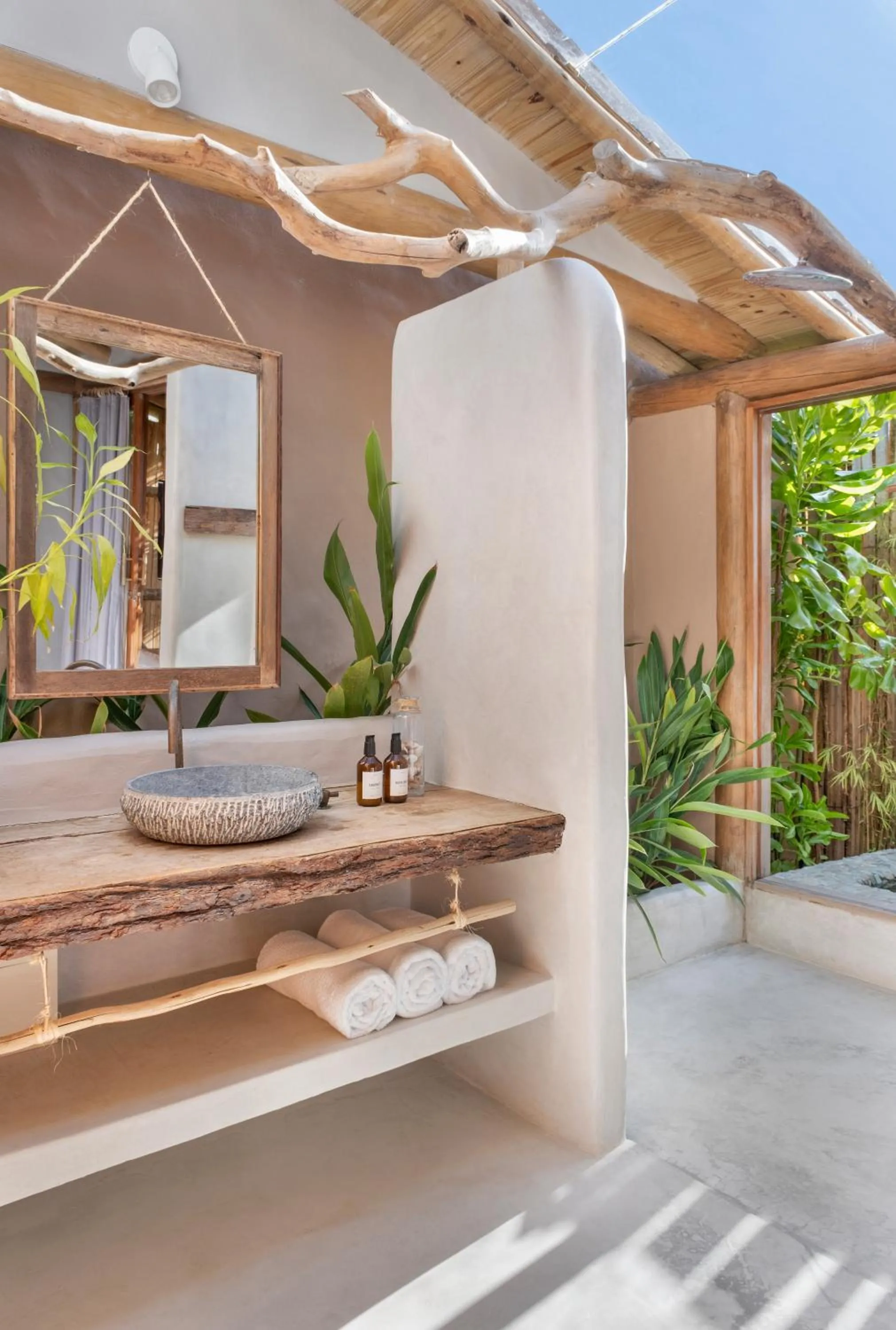 Bathroom in Casa das Conchas Caraiva