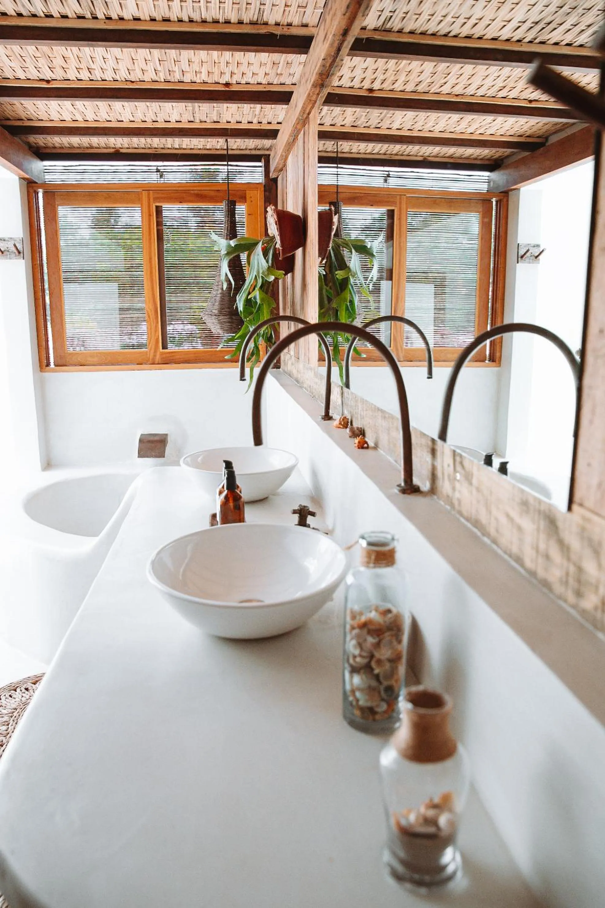 Bathroom in Casa das Conchas Caraiva