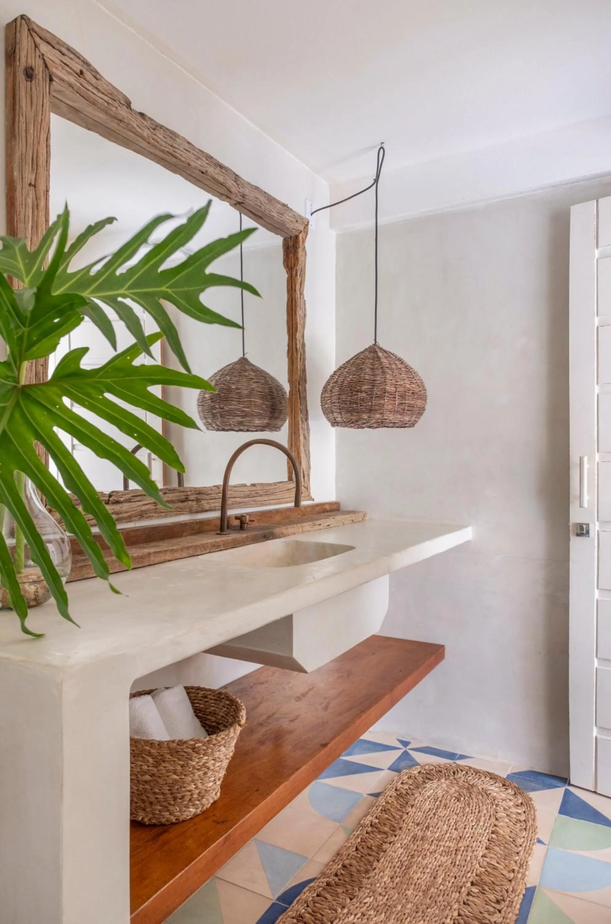 Bathroom in Casa das Conchas Caraiva