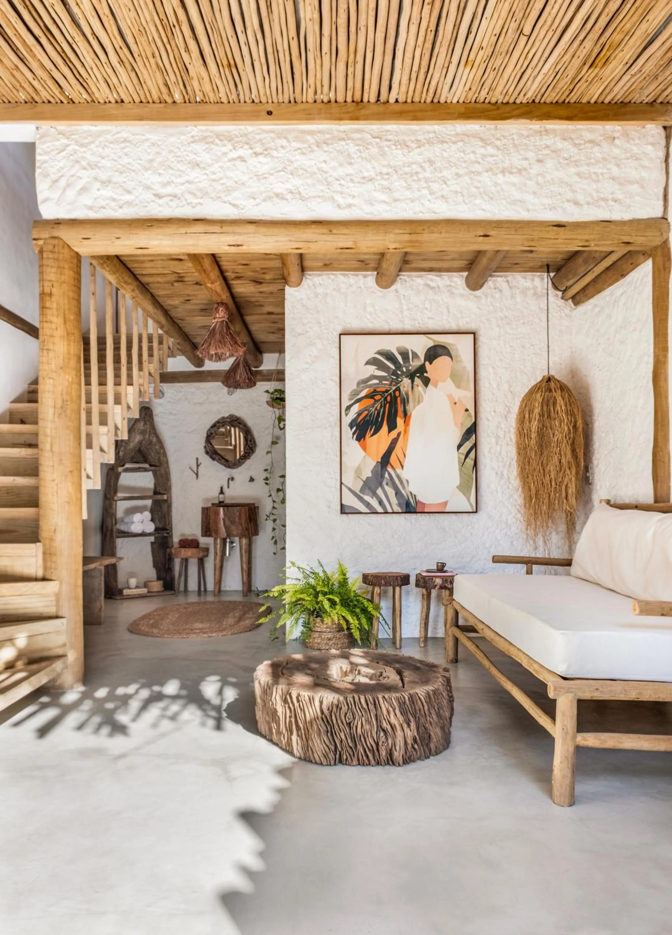 Bathroom in Casa das Conchas Caraiva