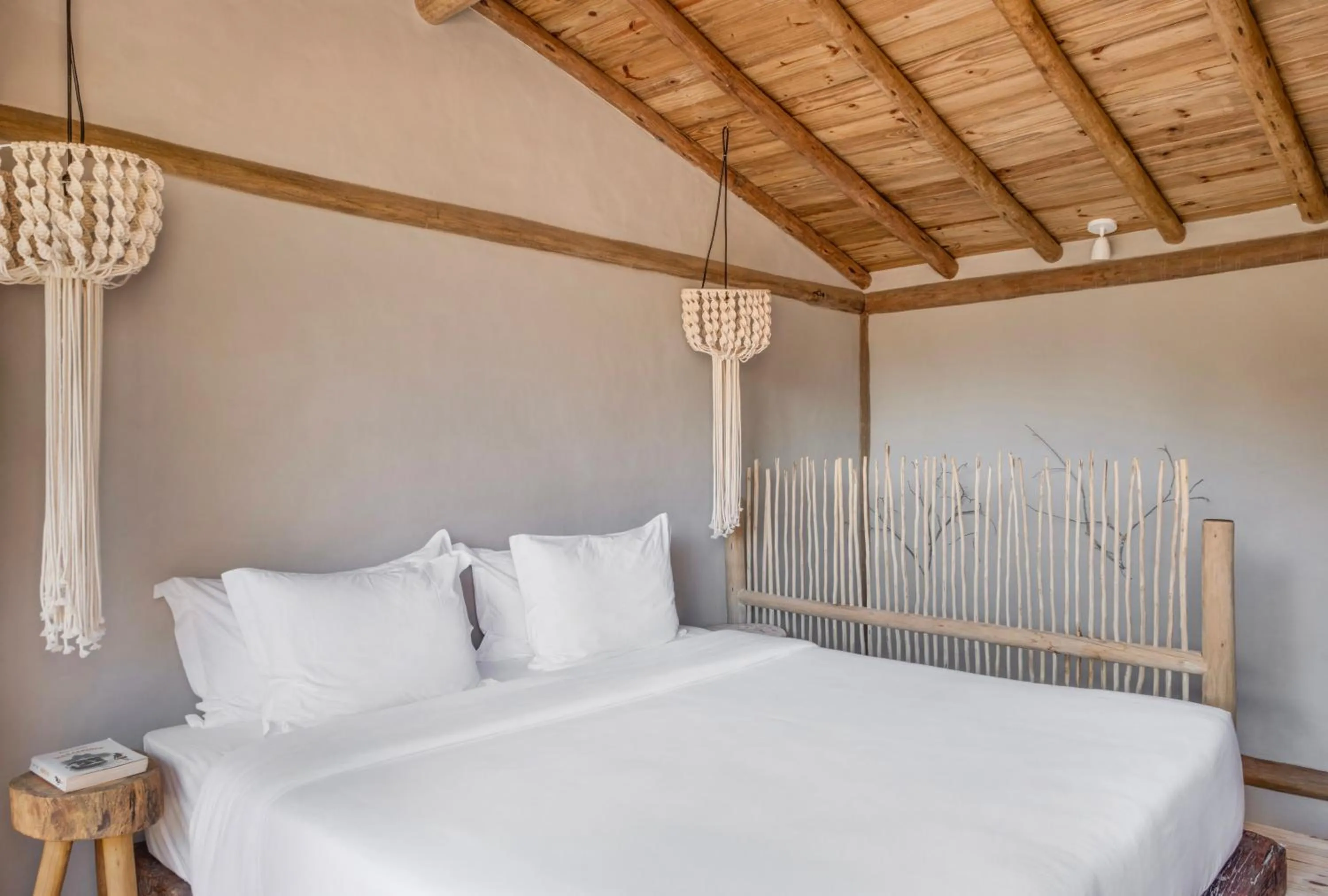 Bed in Casa das Conchas Caraiva